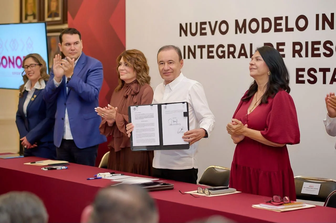 Gobernador Durazo construye un nuevo modelo de prevención y protección civil para Sonora