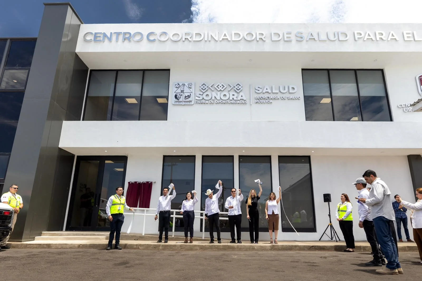 Inaugura Gobernador Durazo primer Centro Coordinador de Salud en México para eficientar atención