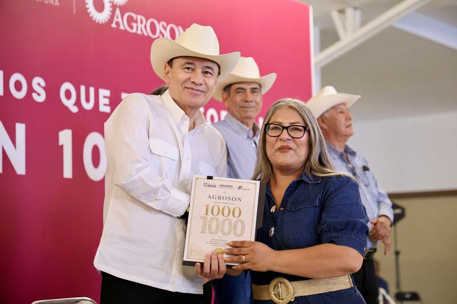 Durazo refuerza apoyo al campo con más de 144 millones en créditos y anuncia que duplicará recurso