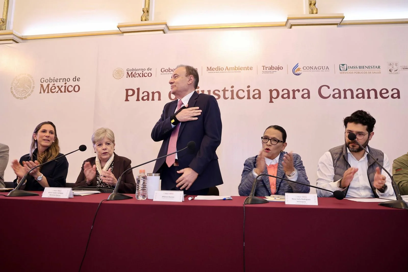 Después de 18 años, Durazo concreta el acuerdo que hace justicia al Río Sonora y a Cananea