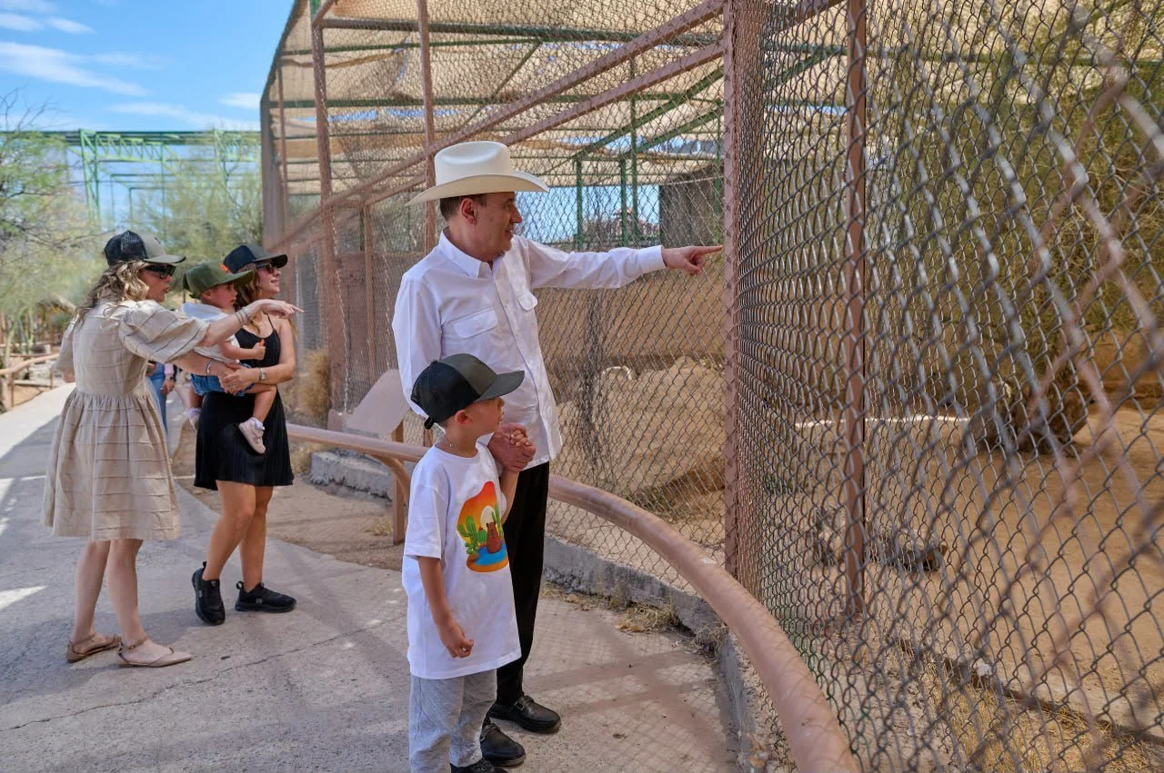 Gobernador Durazo reaviva Centro Ecológico de Sonora; se registran 73 nacimientos en 2026