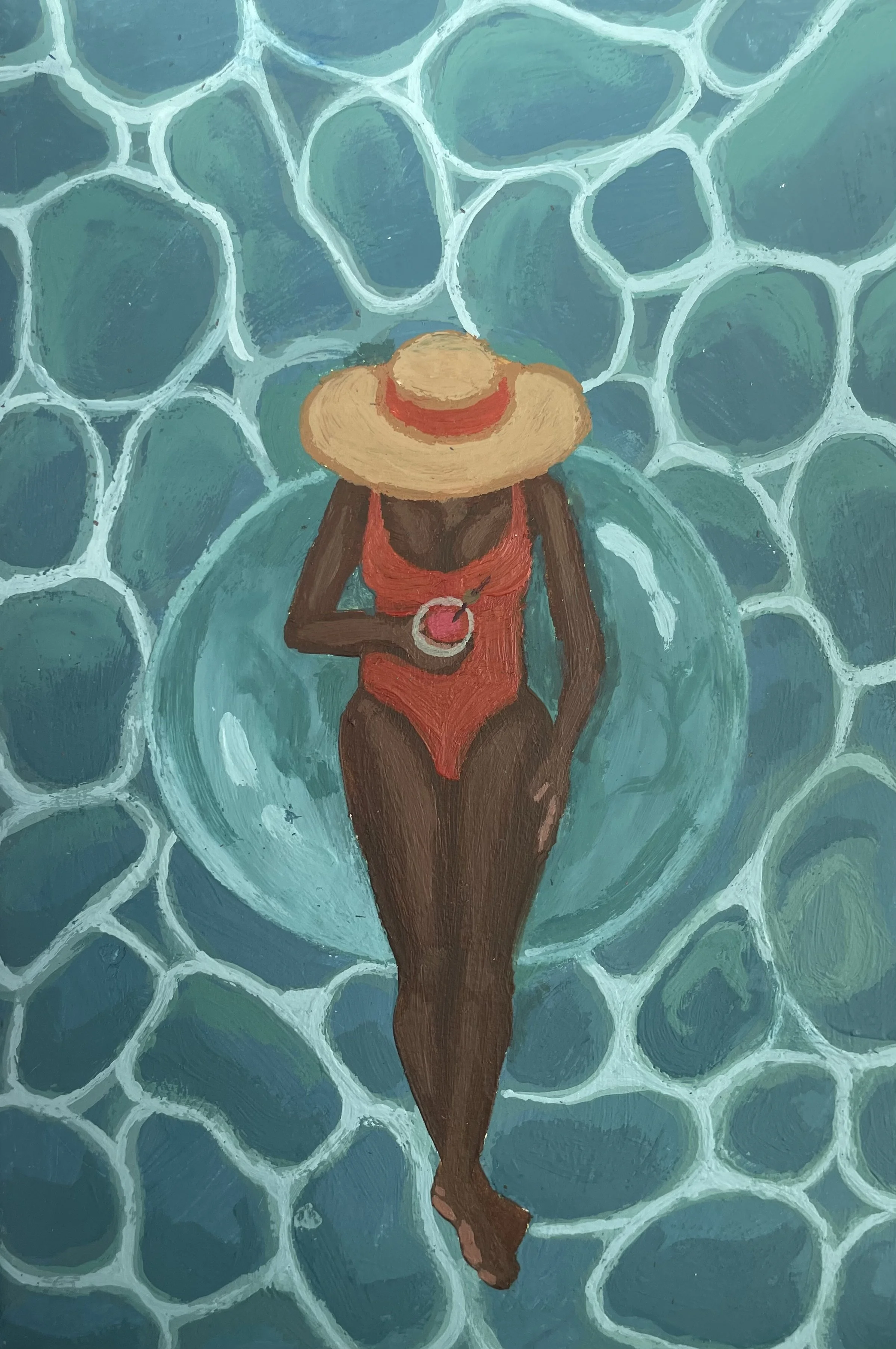 Lounging Lady