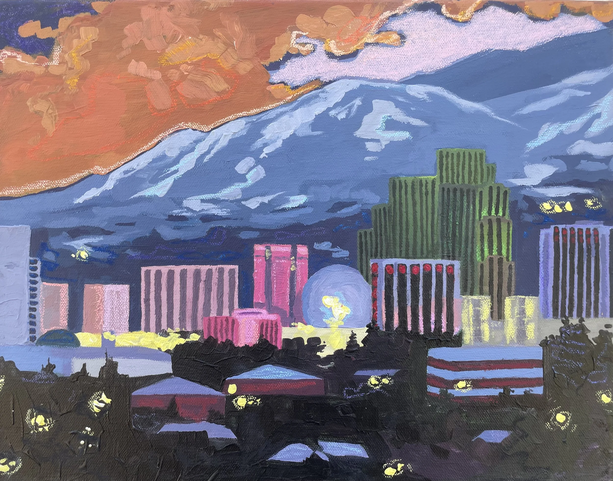 Reno At Sunset