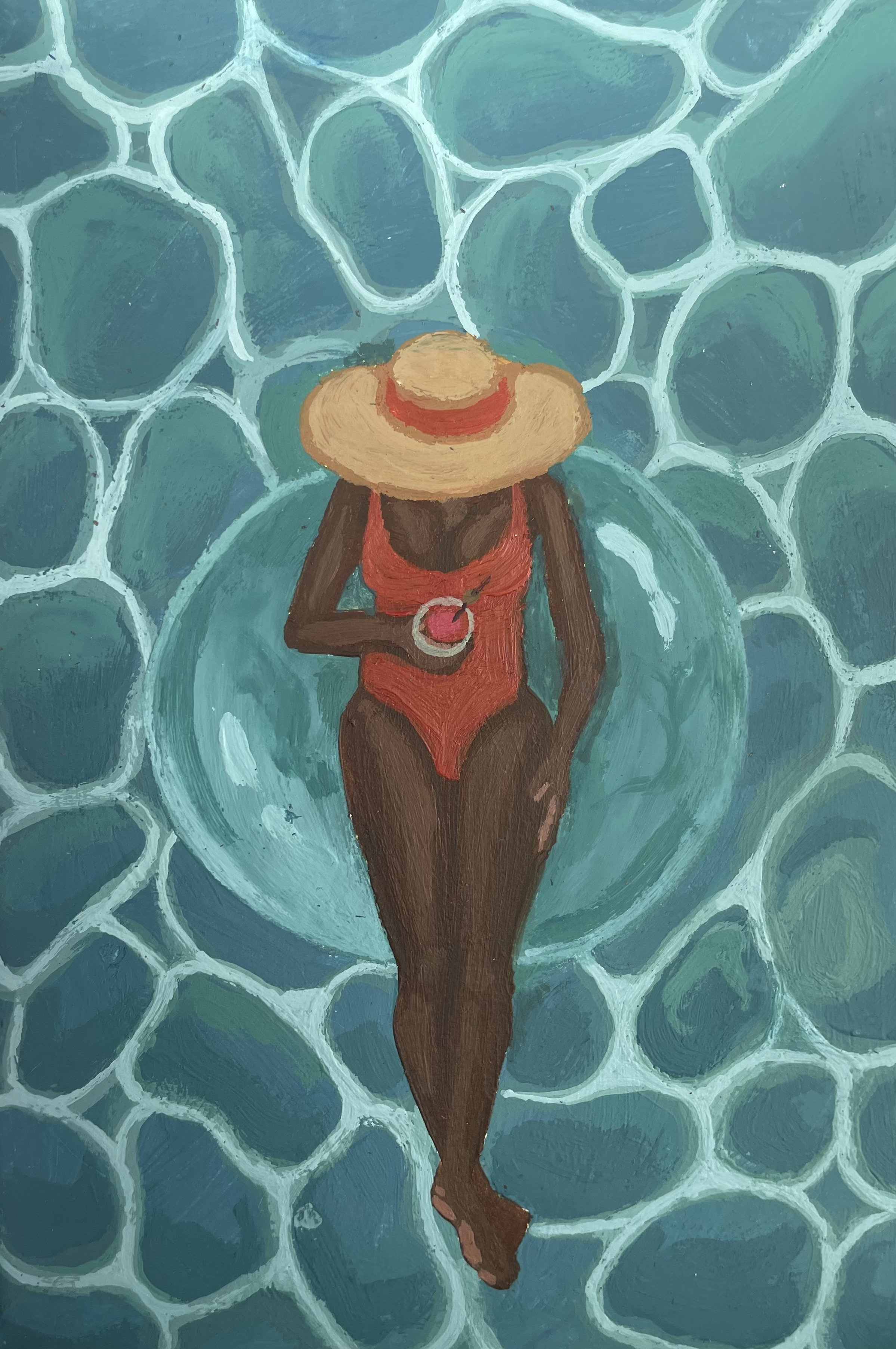 Lounging Lady
