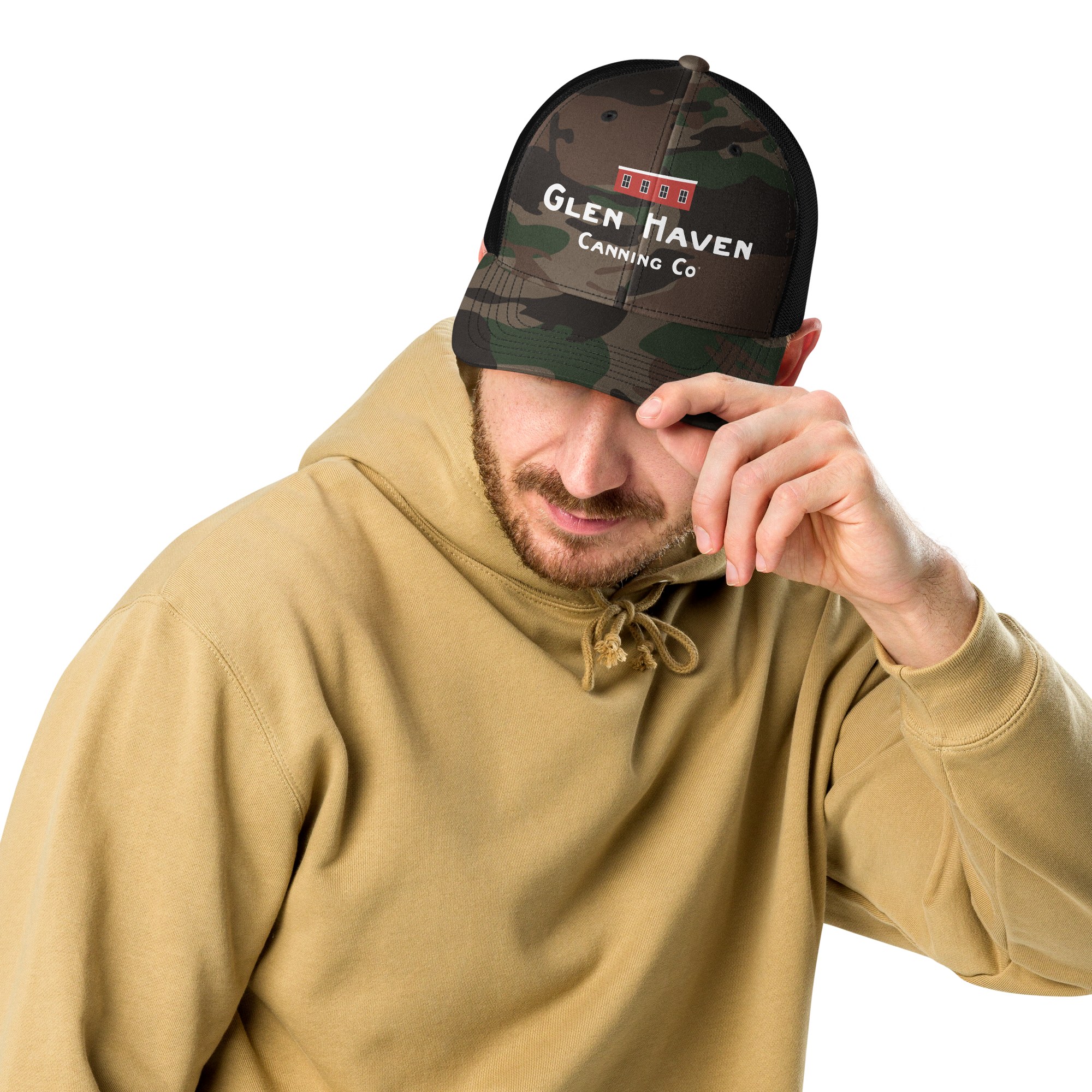 camouflage-trucker-hat-camo-black-front-6a1c6b8295b89.png