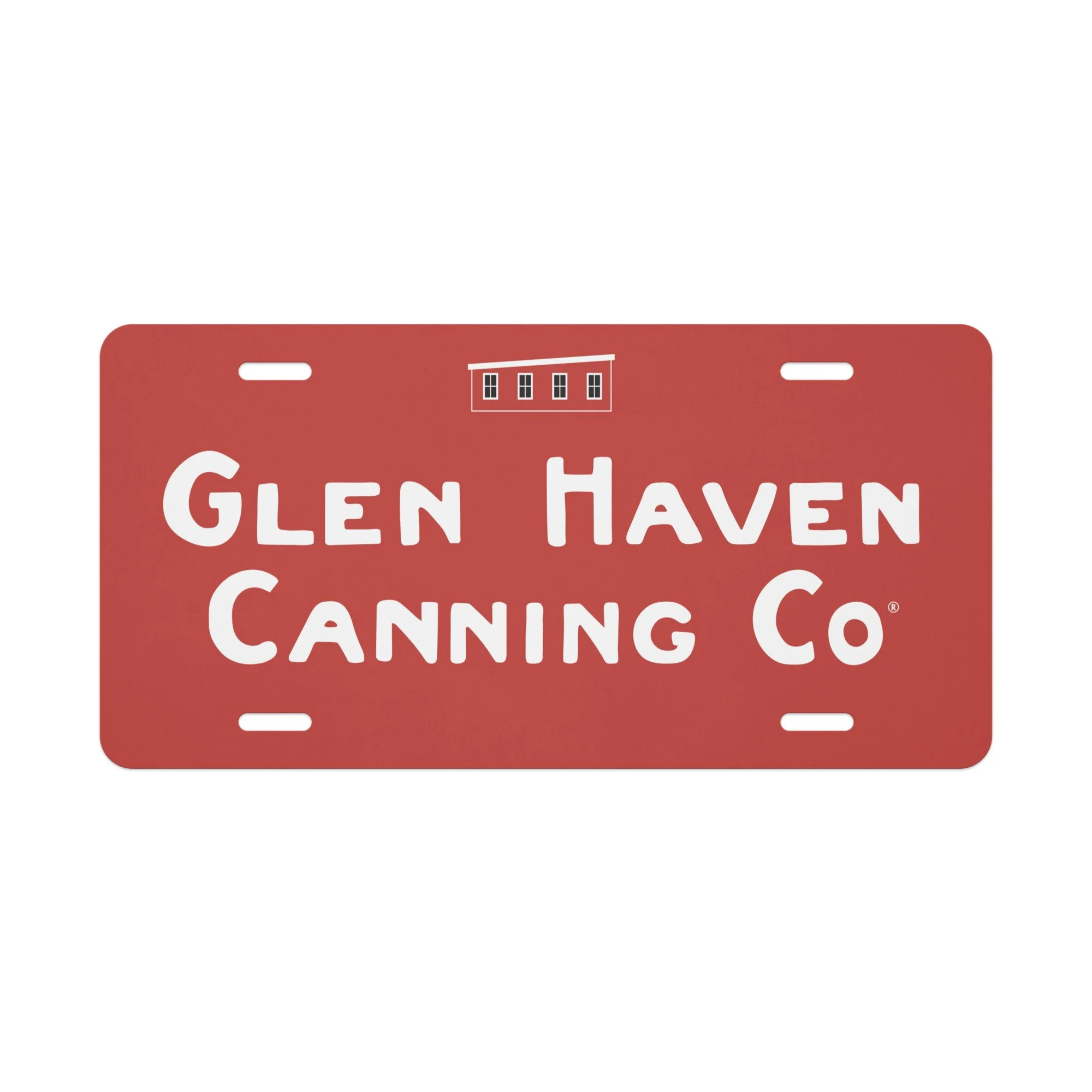 Glen Haven License Plate