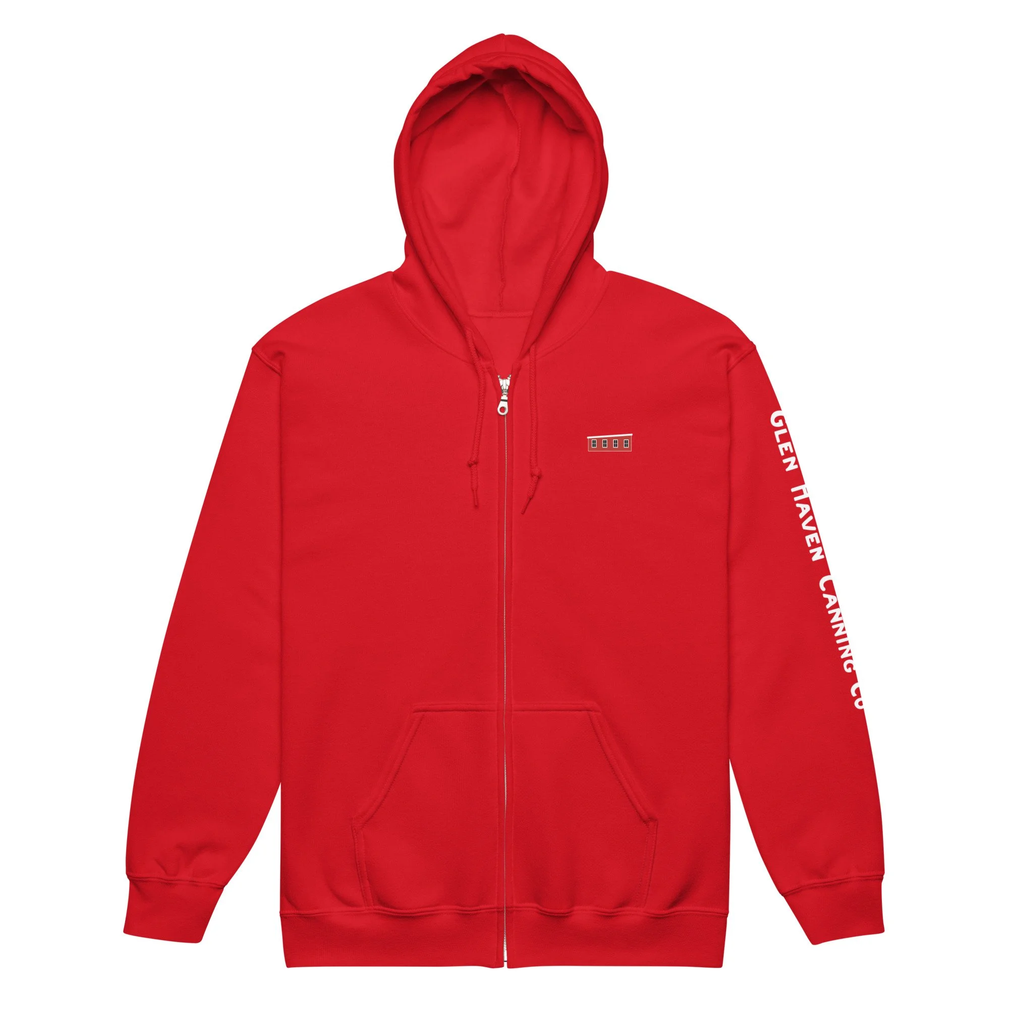 Glen Haven Detail Zip Hoodie