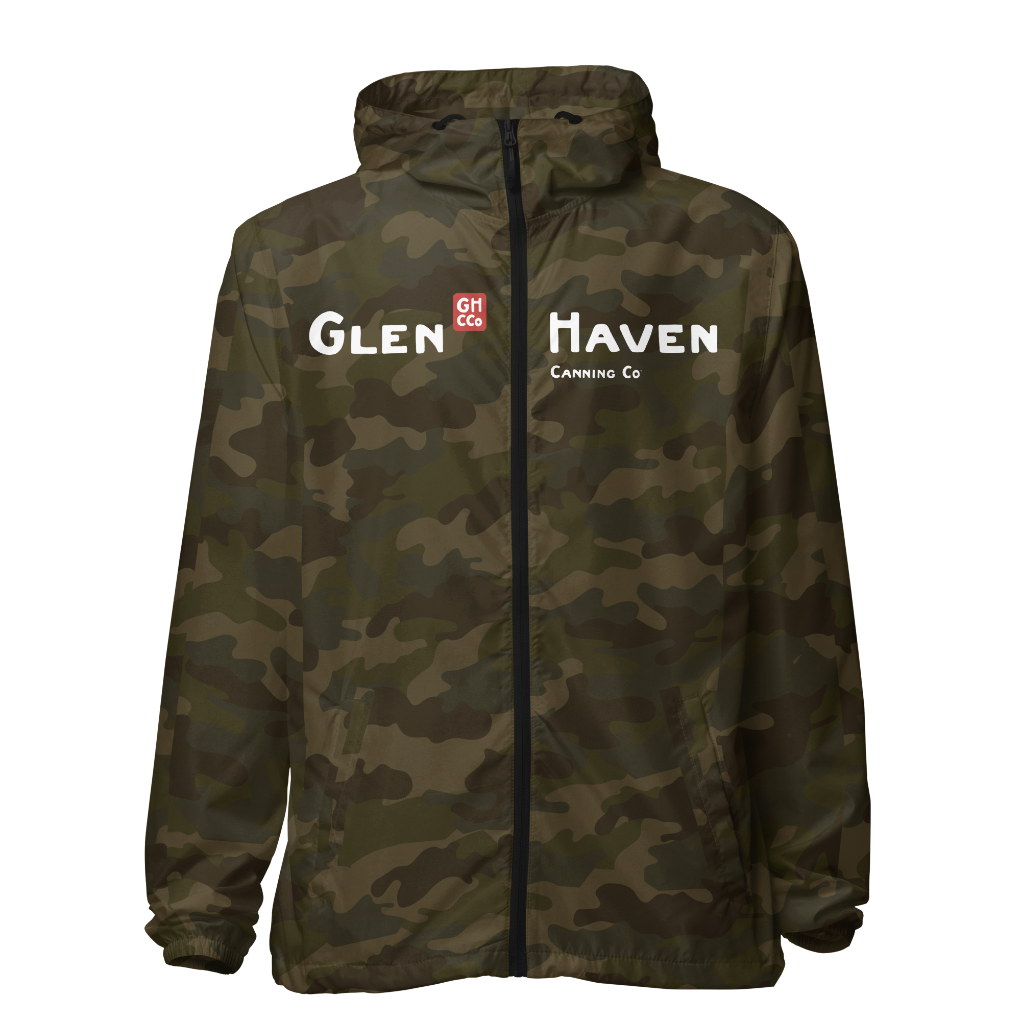 unisex-lightweight-zip-up-windbreaker-forest-camo-front-6a1dcb1f1bb5a.png