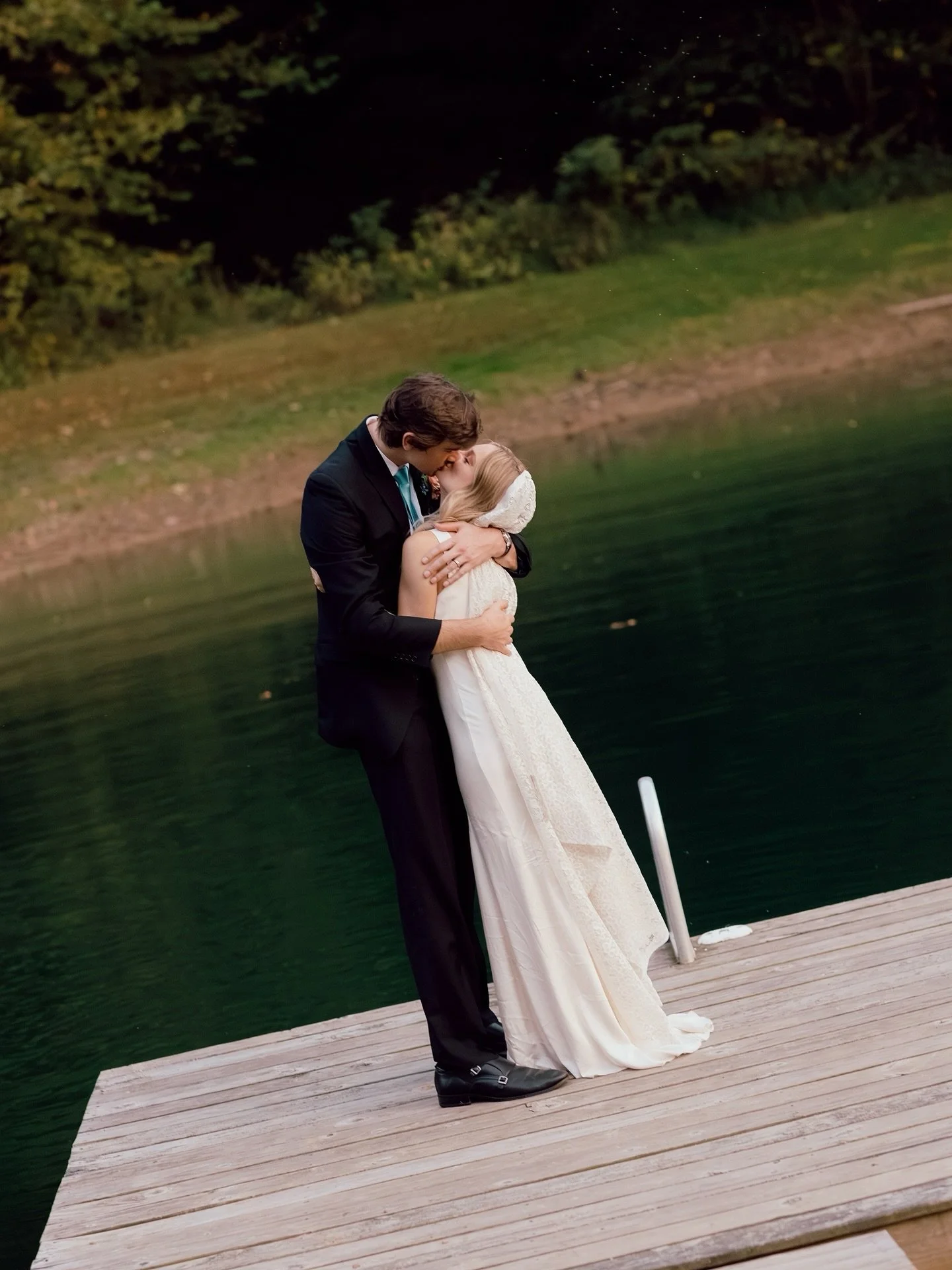Blue hour on the Lake with Cassie and Cole 💌