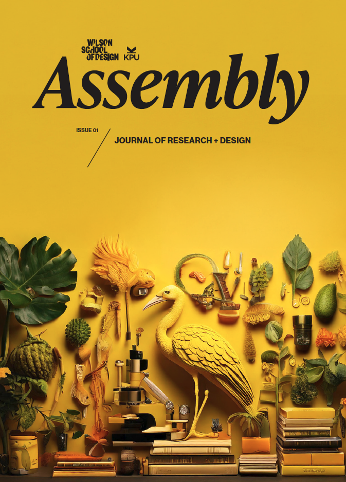 Assembly: Journal of Research + Design, Issue 01