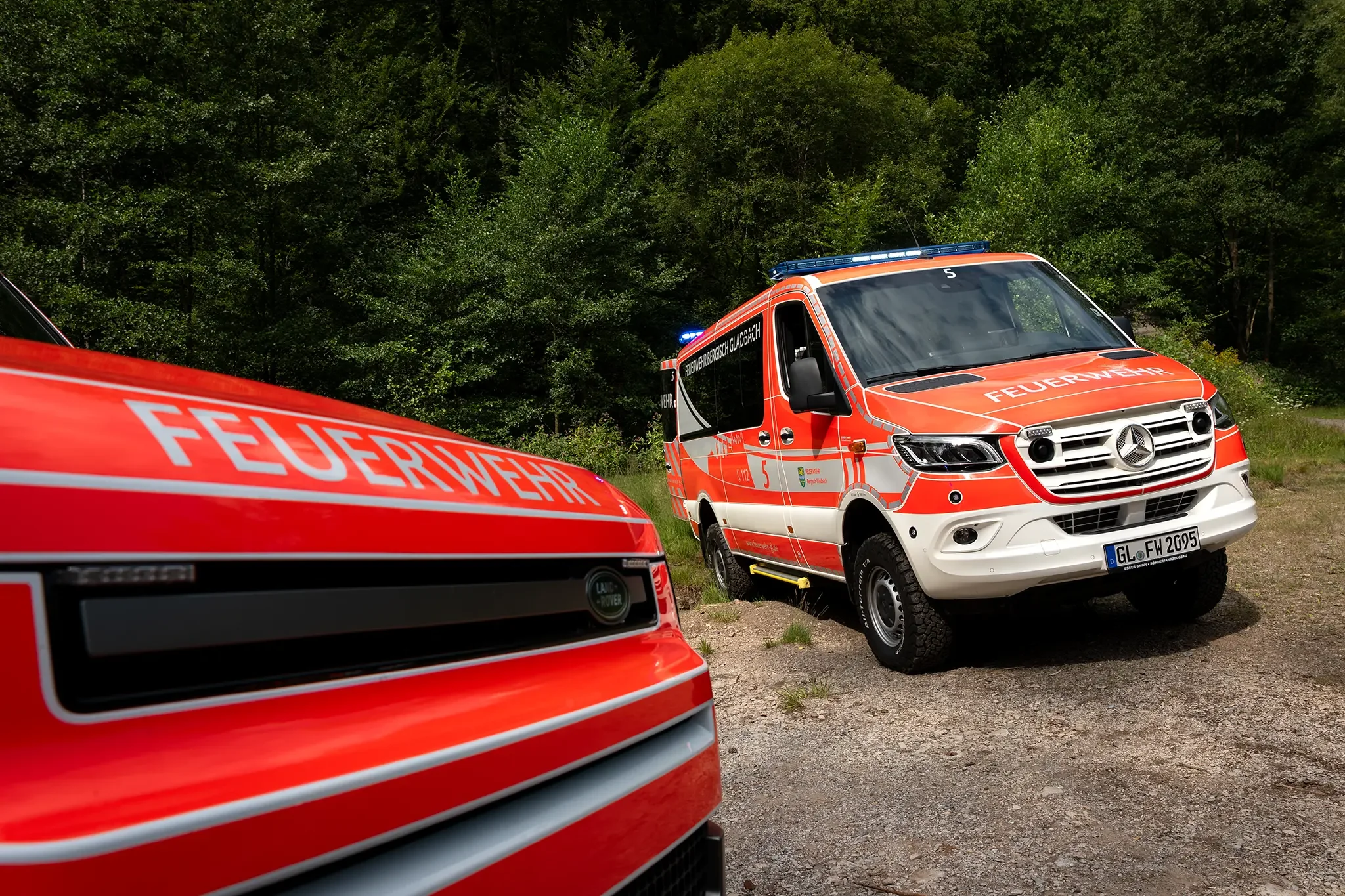 Vorstellung neuer Feuerwehrfahrzeuge