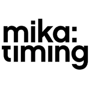 Logo mit dem Text 'mika: timing' in schwarzer Schrift auf weißem Hintergrund.