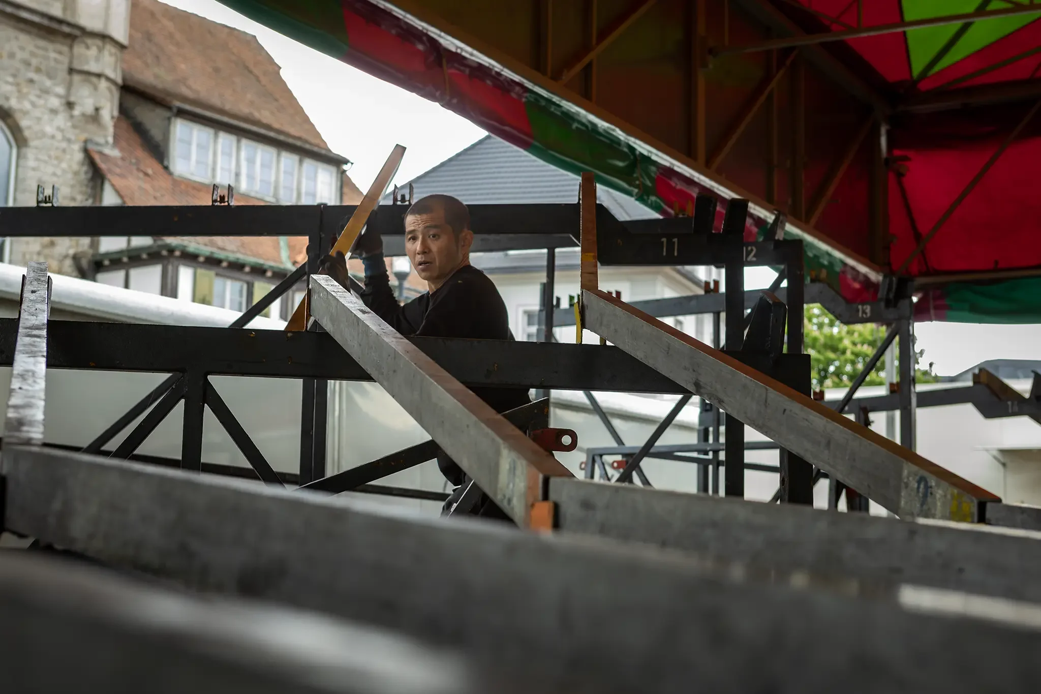 Aufbau Musikexpress Kirmes Bergisch Gladbach 10.webp
