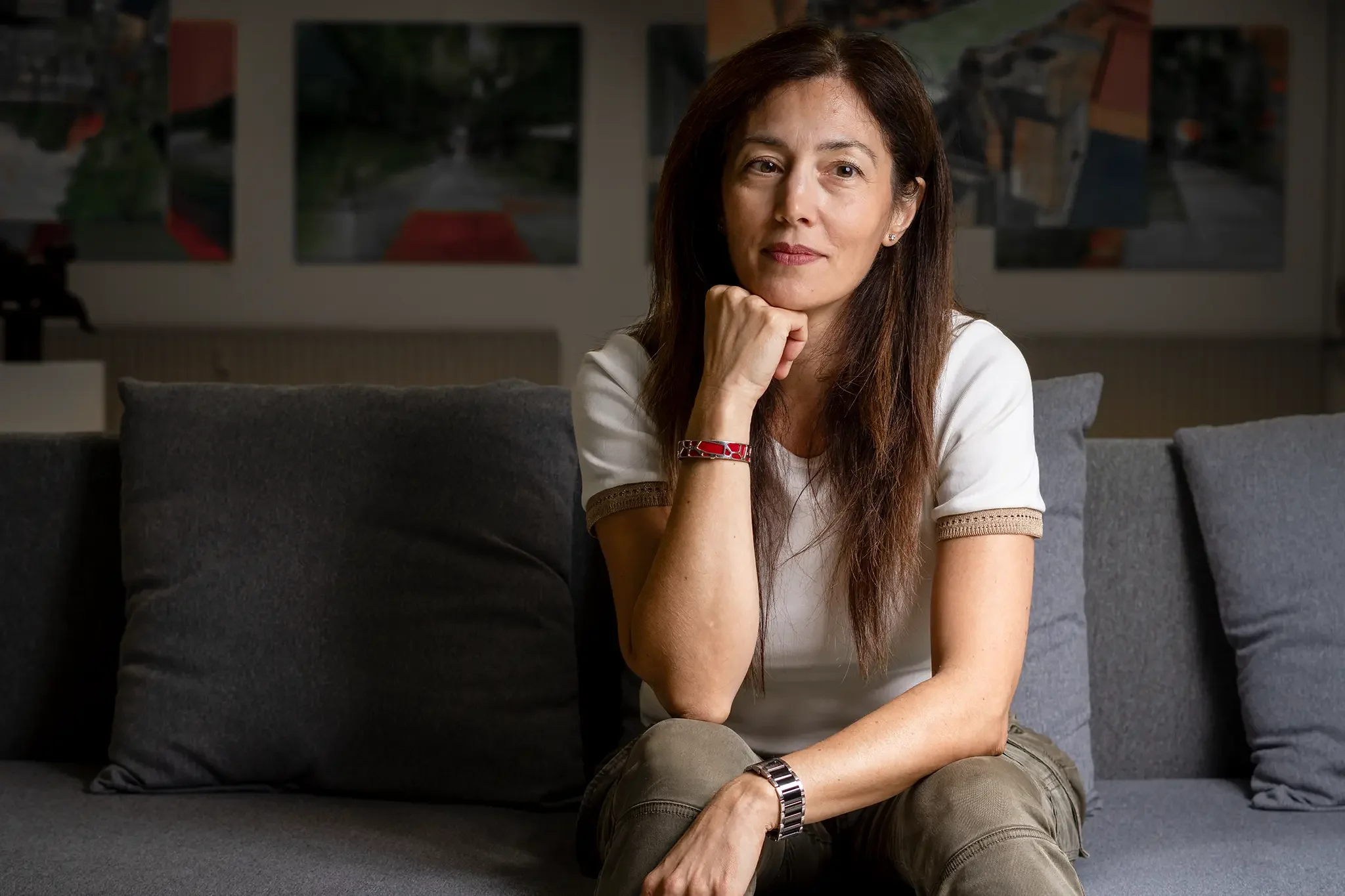 Eneka Razquin, Malerin