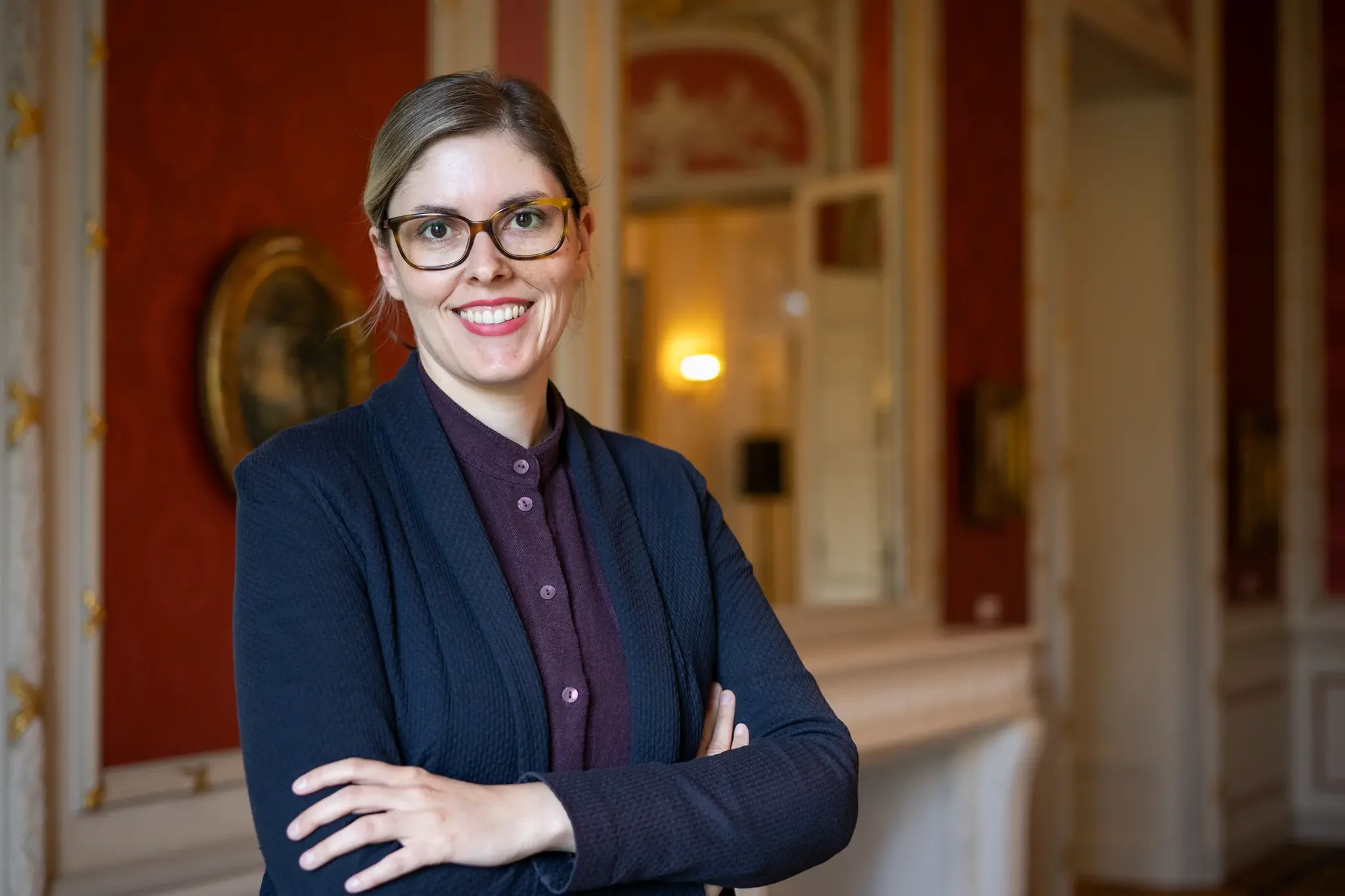 Dr. Ina Dinter, Leiterin des Kunstmuseums Villa Zanders, Bergisch Gladbach