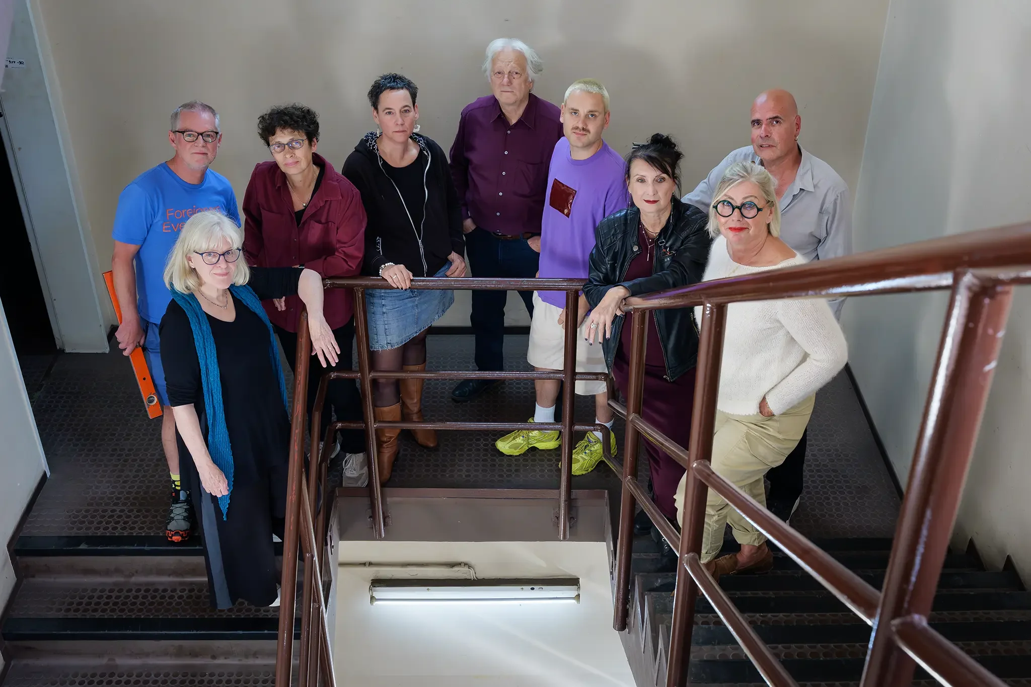 Die Kunstschaffenden der Atelieretage auf Zanders