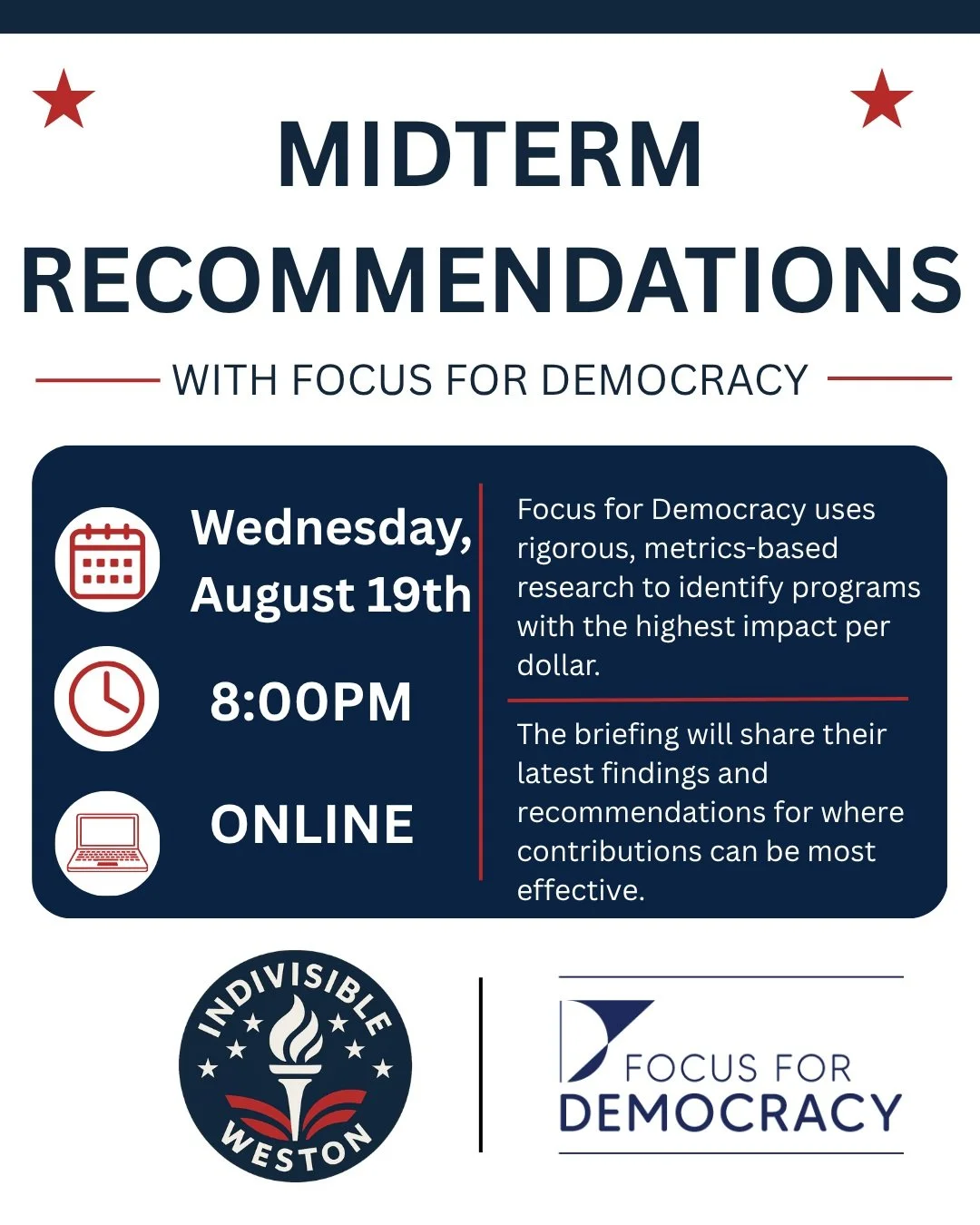 Copy this link to register: https://us02web.zoom.us/webinar/register/WN_dHbb09XJS6SSoewQH00nWA?link_id=5&amp;can_id=6ad9d67a11afcdd3f30d7c3e87aaaabe&amp;source=email-indivisible-weston-weekly-member-update-12&amp;email_referrer=email_3352555&amp;emai