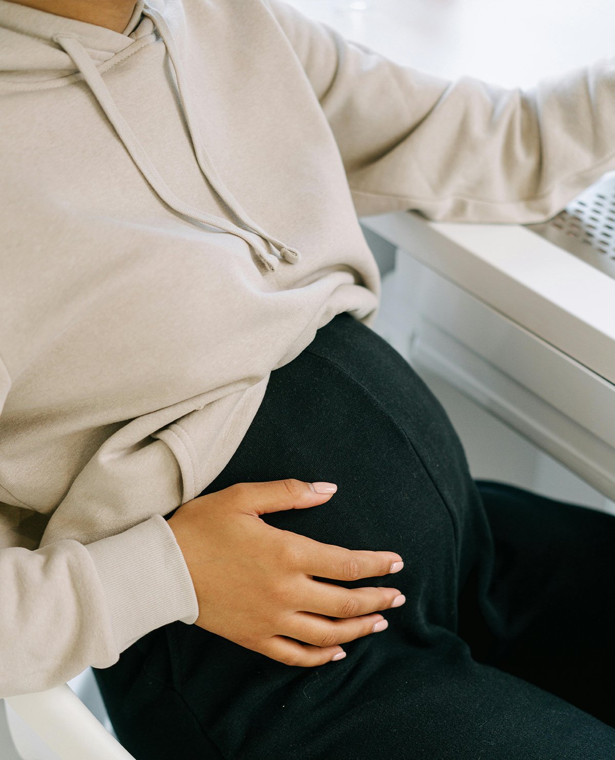 Pelvic pain through the 4 stages of pregancy.