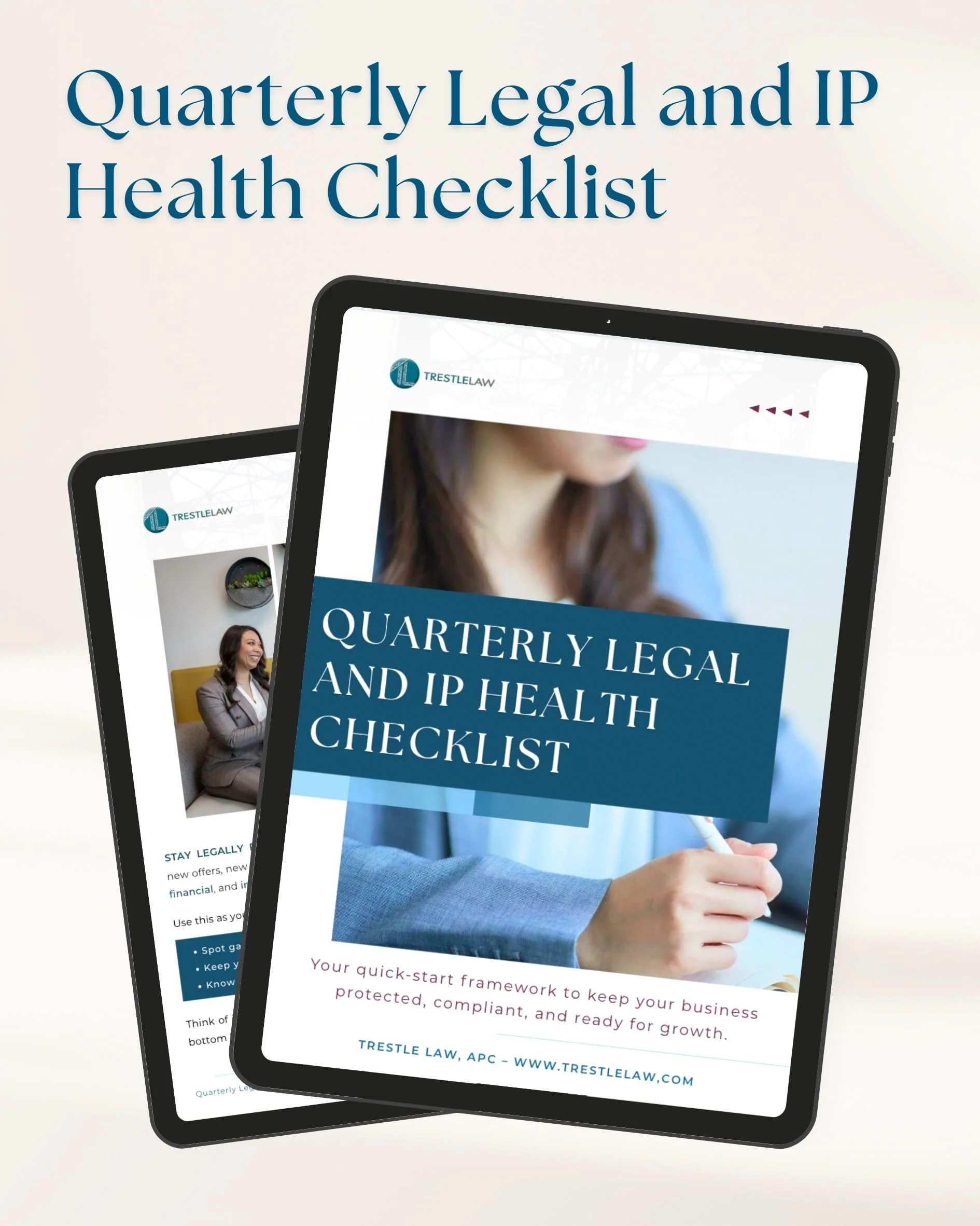 Quarterly Legal and IP Health Checklist