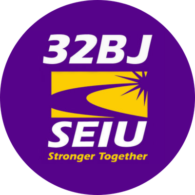 logo: 32BJ SEIU Stronger Together