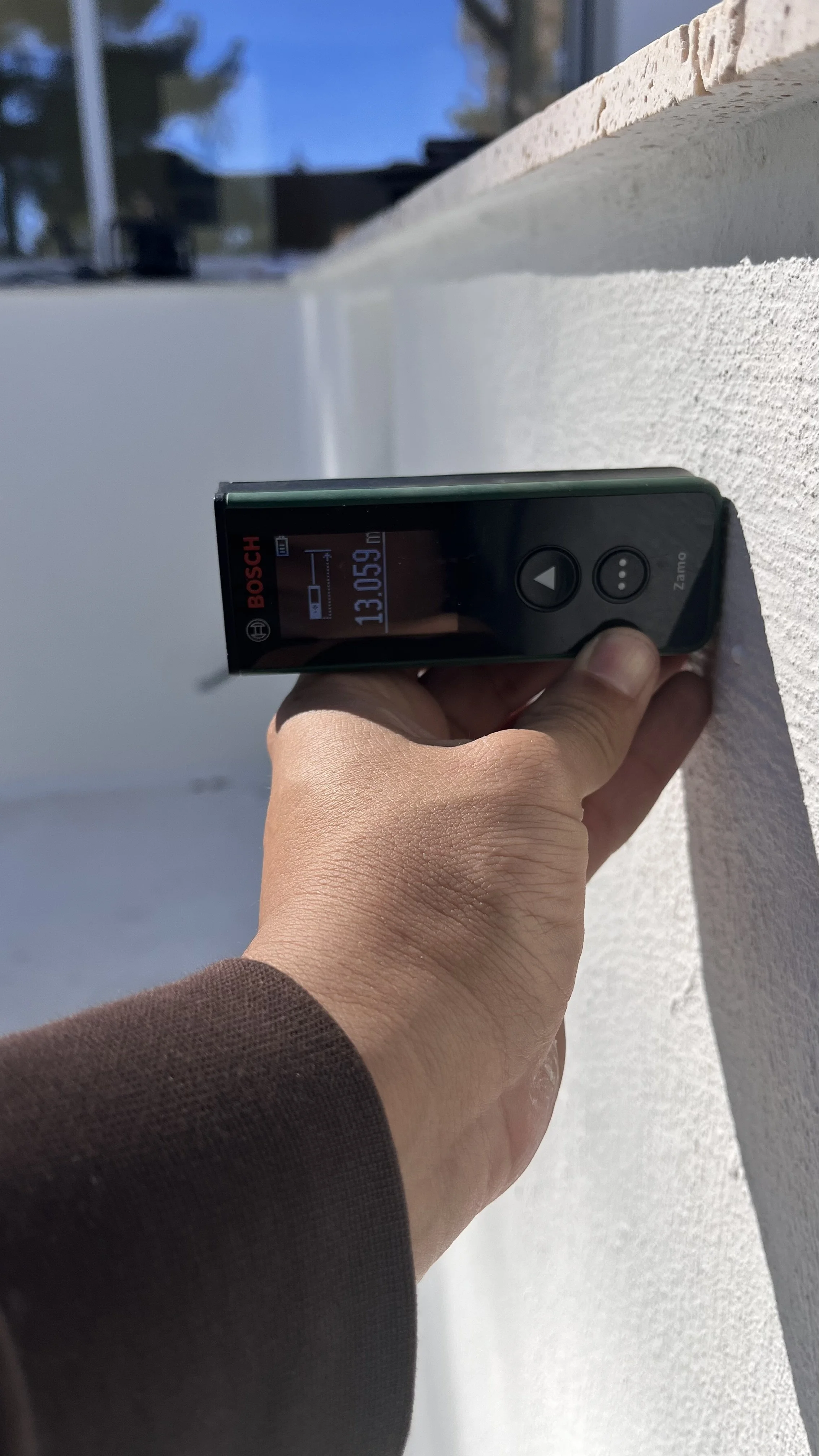 Toma de medidas de vaso