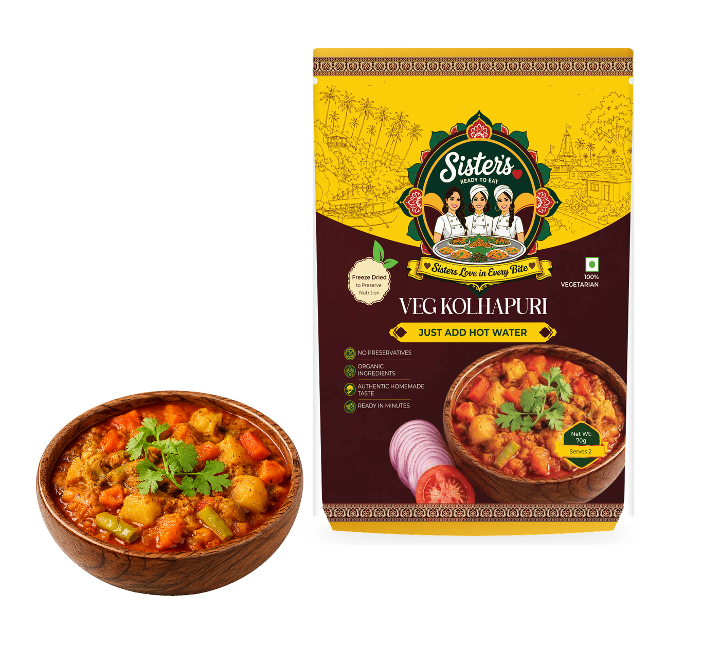 Veg Kolhapuri