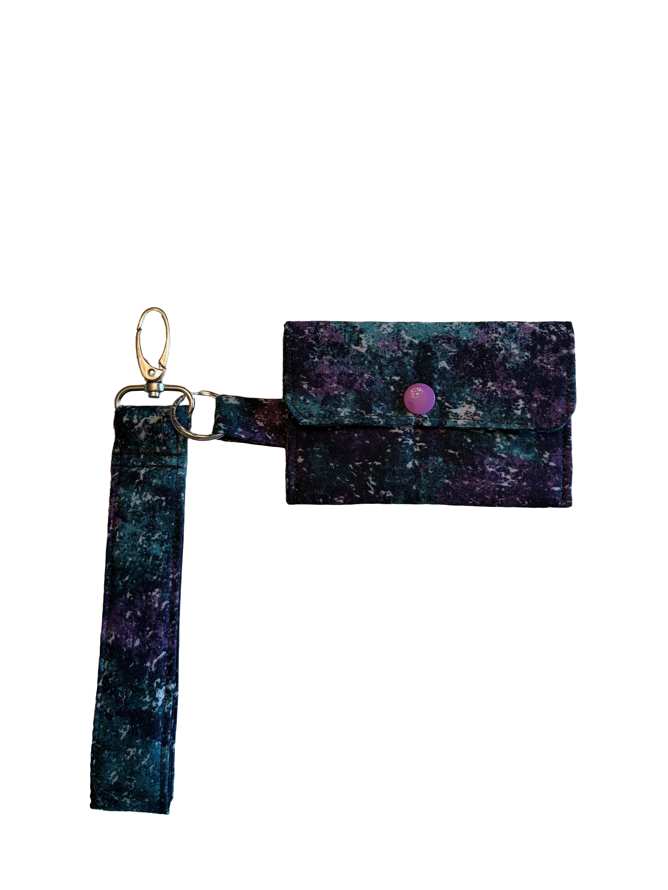 Purple & Teal Galaxy Wallet