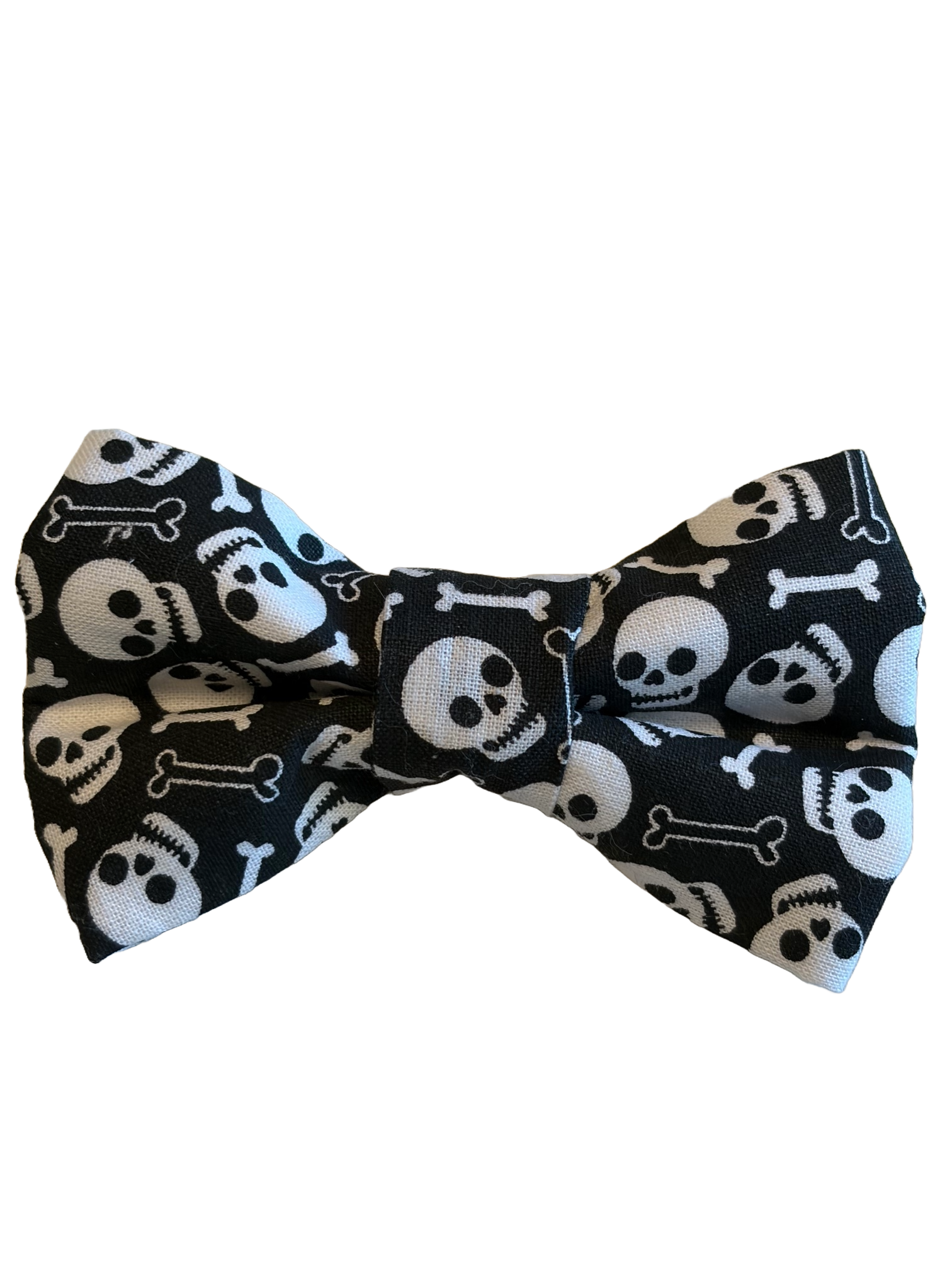 Skulls Fabric Bowtie