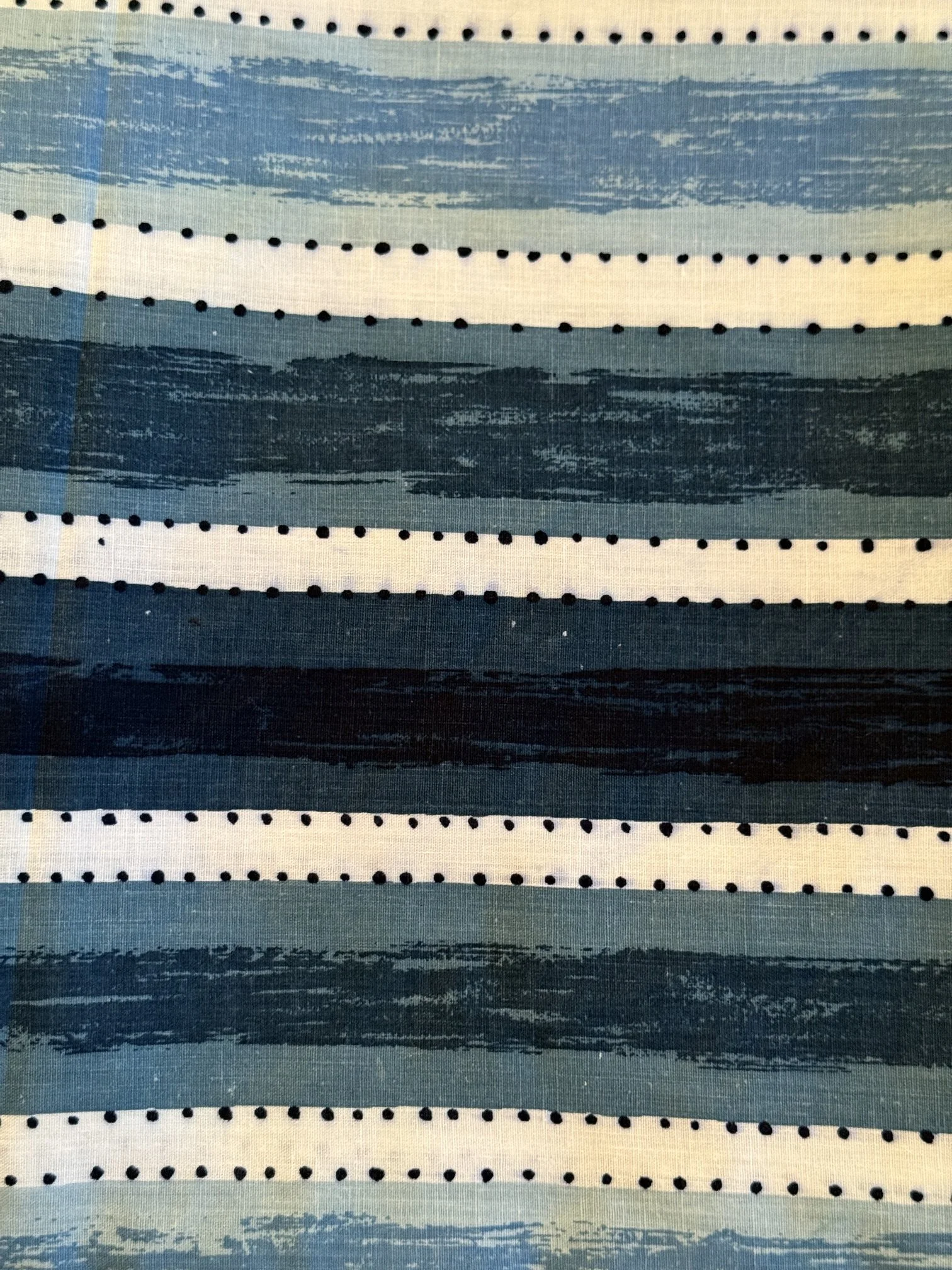 Blue Stripes Fabric
