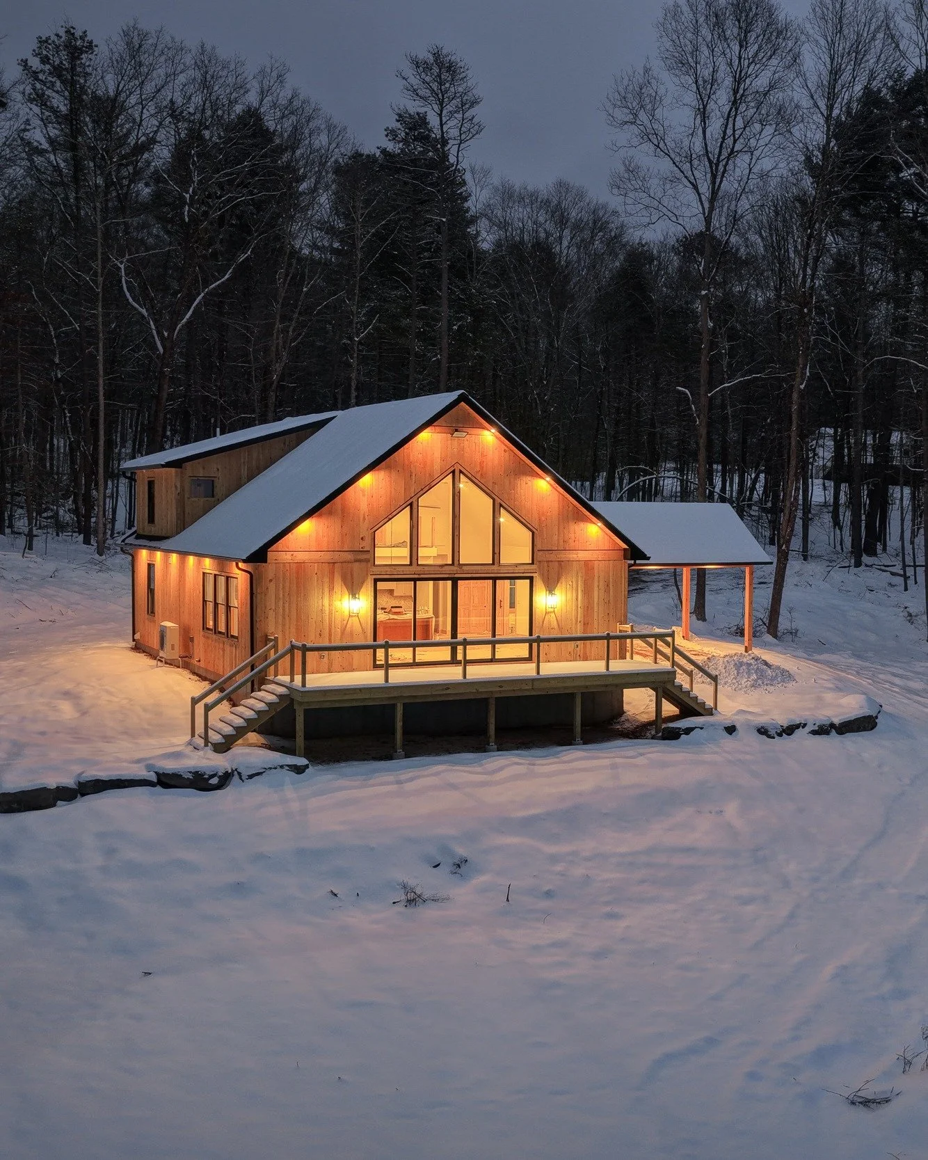 New to Market!

Pine Ridge
283 Humphrey Rd
Narrowsburg NY

Newly constructed and thoughtfully sited, this 3 bed, 2 bath home captures long, westward views across the Delaware River valley. From this elevated vantage point, expect to see dramatic suns