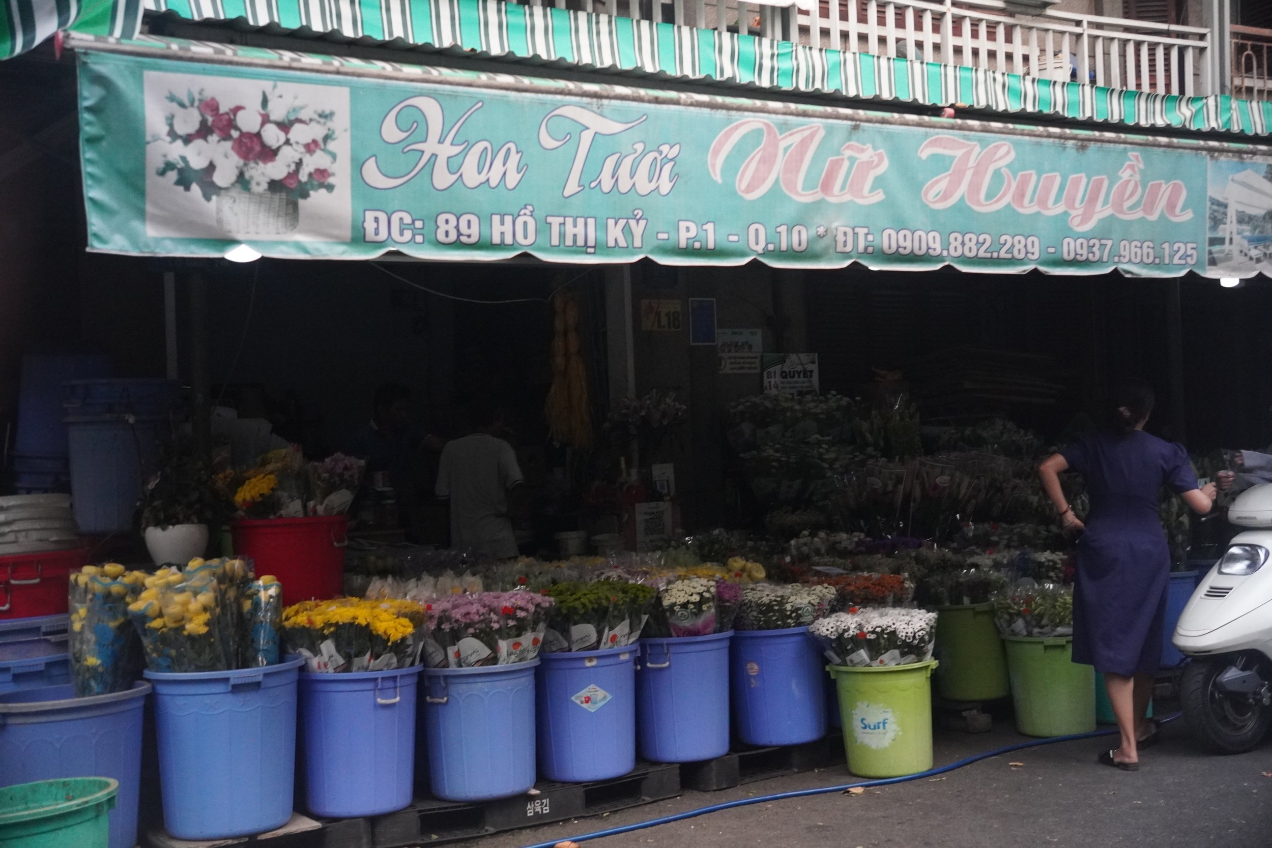 More Than Flowers: Inside Ho Thi Ky Market