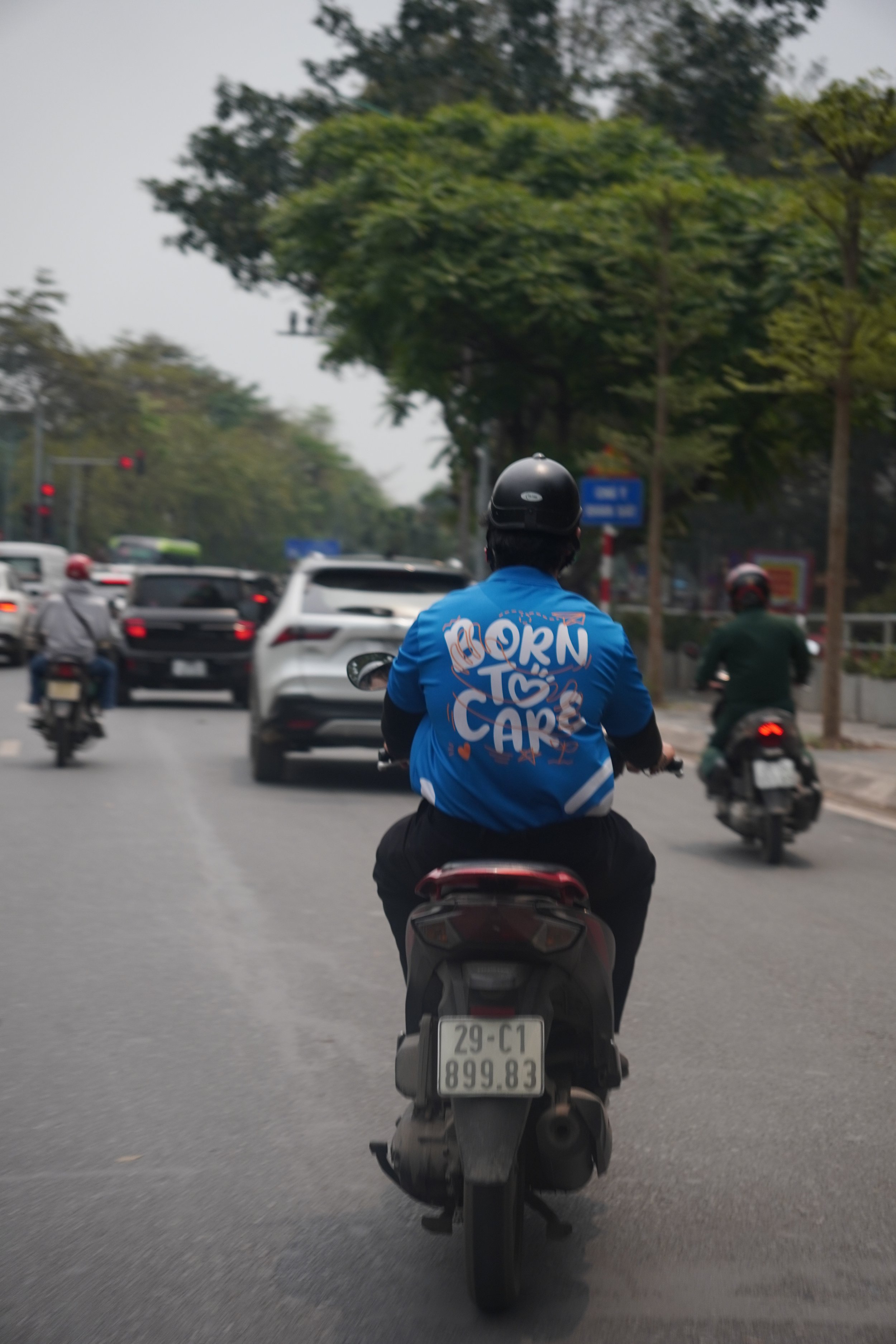 Motorbike Driver, Hanoi VN
