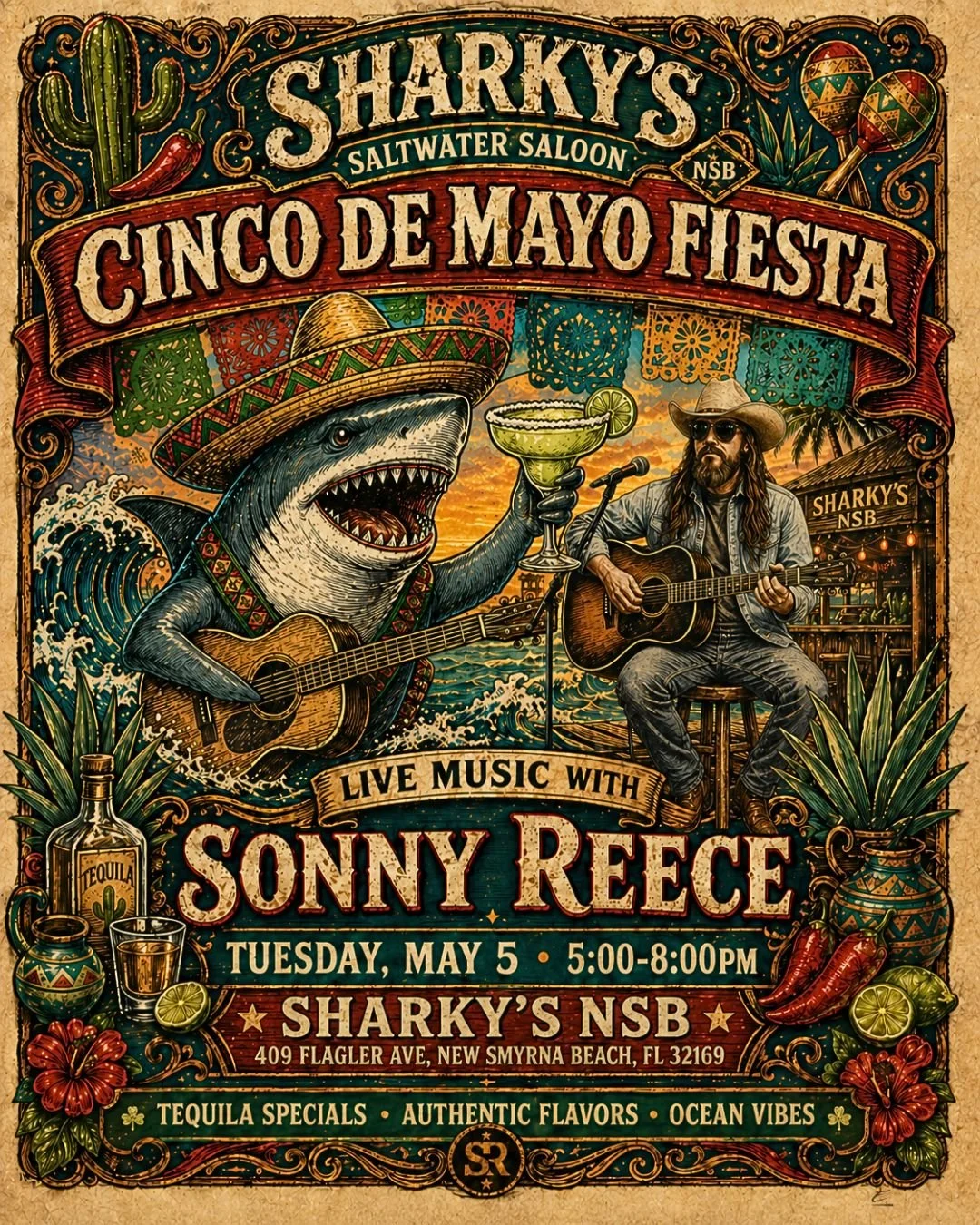Sharkys Cinco De Mayo Fiesta