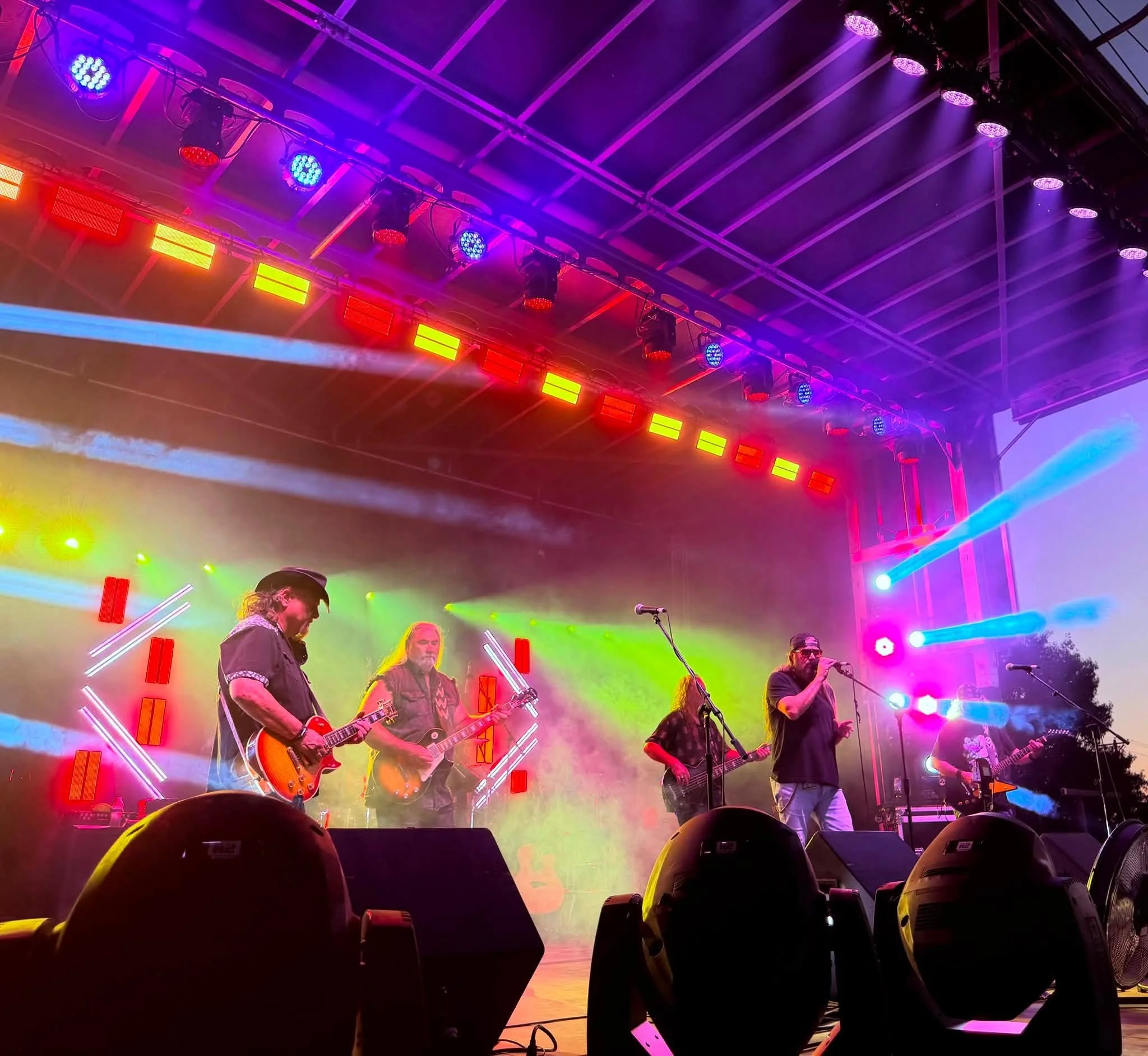 Sonny Reece performs with Sothern Rock Alliance at the Casey Popcorn Festival 2026