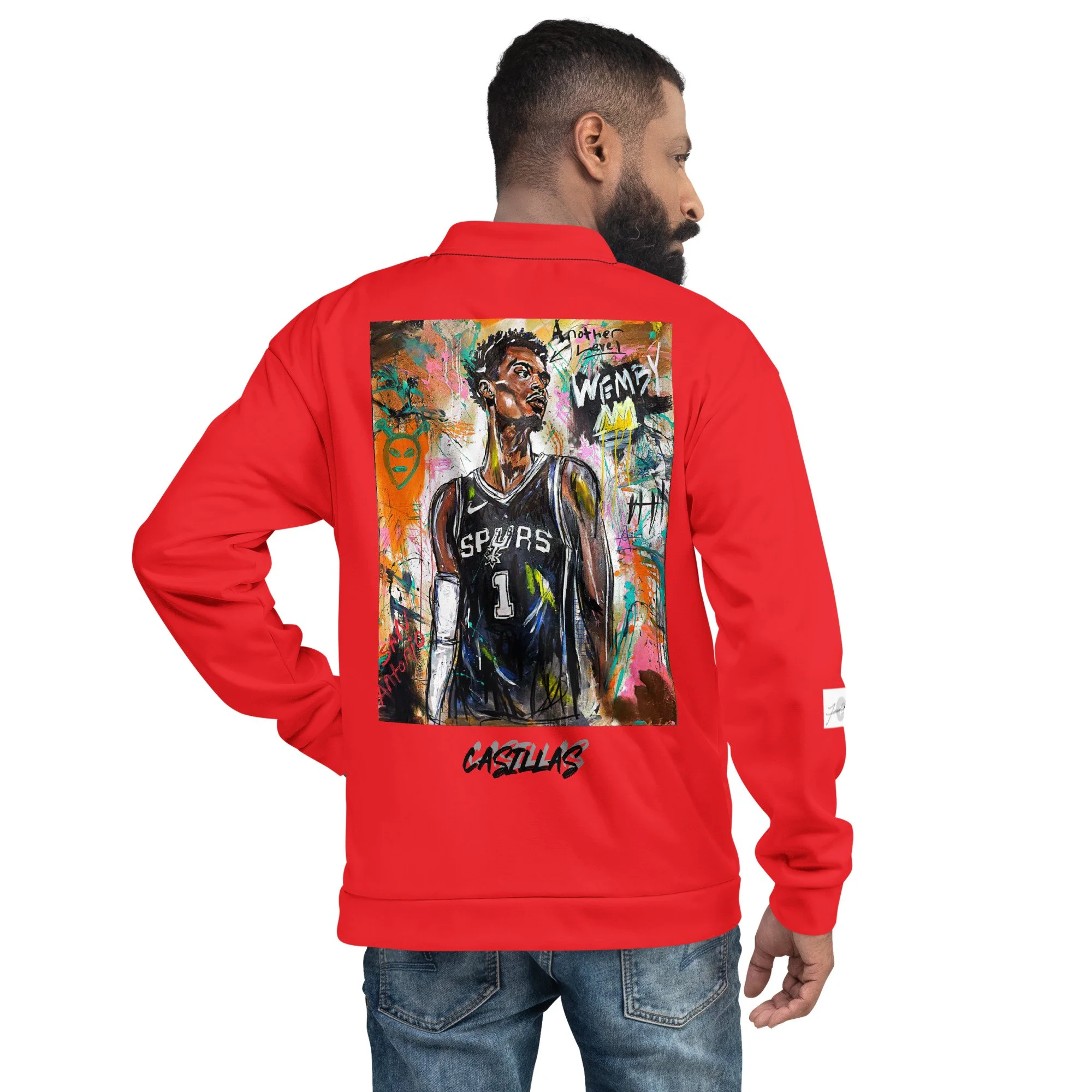 WEMBY Bomber Jacket RED