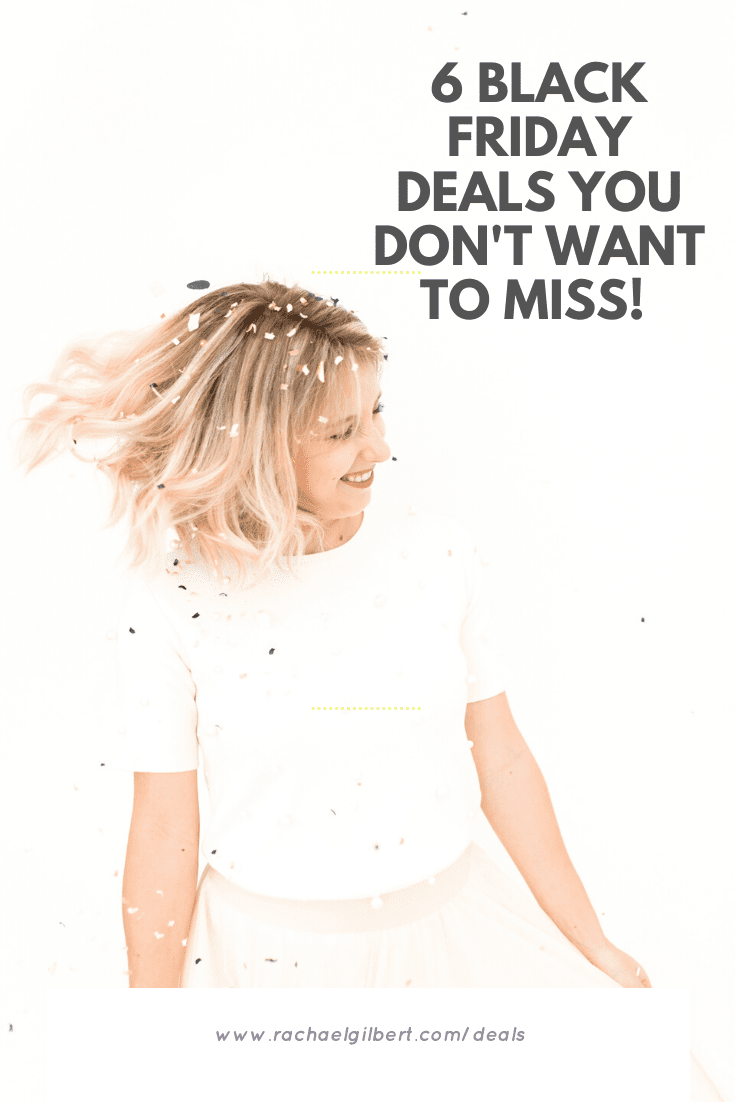 6 Black Friday deals you don't want to miss!