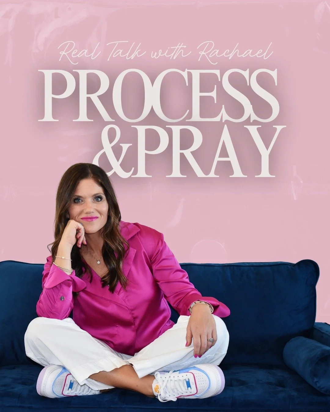 Back by popular demand is our annual Process &amp; Pray series! This year, there are only two short episodes, each around 23 minutes. Save this post for the journal questions from each episode.🎉 

Search "Real Talk with Rachael Gilbert" wh