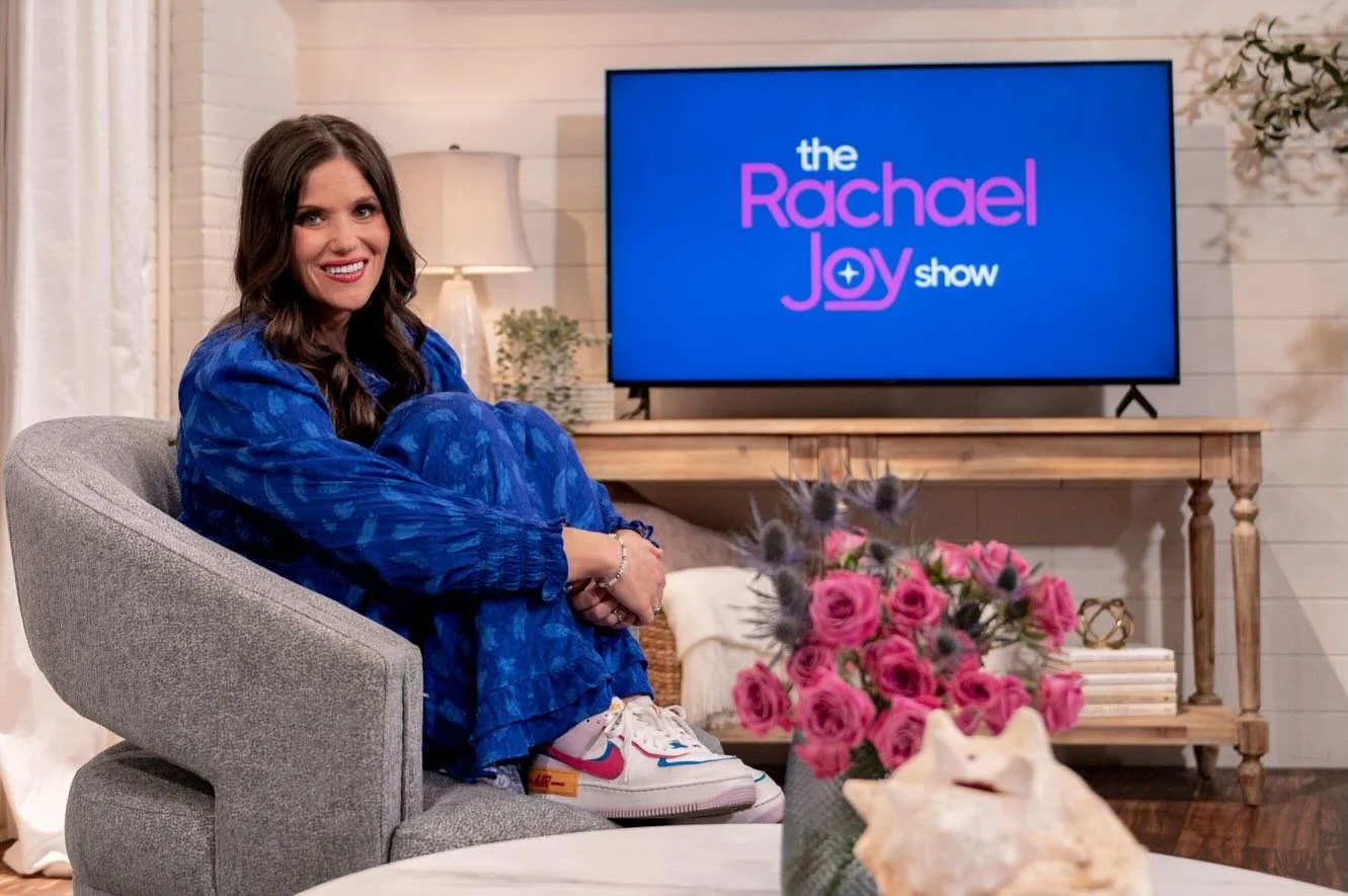 A few pics from last week&rsquo;s production day of @therachaeljoyshow This show is so special and anointed and I can&rsquo;t wait to share it with you. We go deep but have fun doing it!😊🥰🥳

Special thank you to our amazing guests @terramattson @c