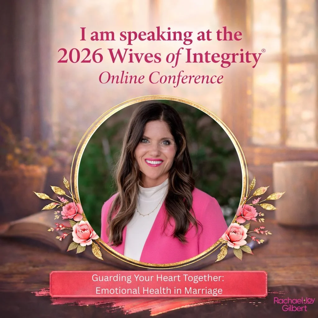 Did you know my counseling degree is in Marriage &amp; Family Therapy? 🧐 While that&rsquo;s not currently the main focus of my ministry, I love when God opens doors to speak into marriages. My husband and I are very passionate about marriage and bel