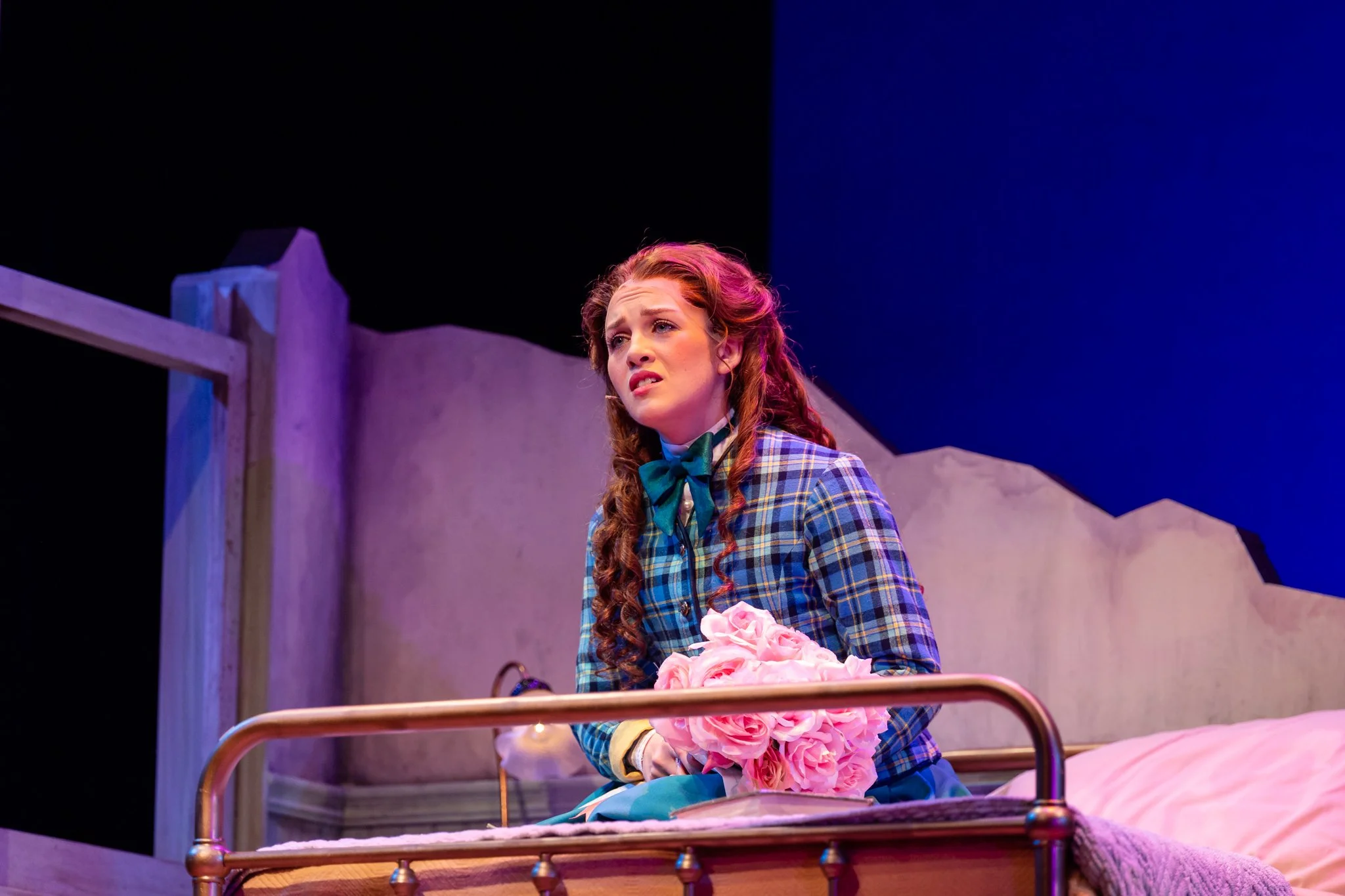 Carmiña Monserrat as Jerusha in "Daddy Long Legs" at The Phoenix Theatre Company - Photo by Brennen Russell