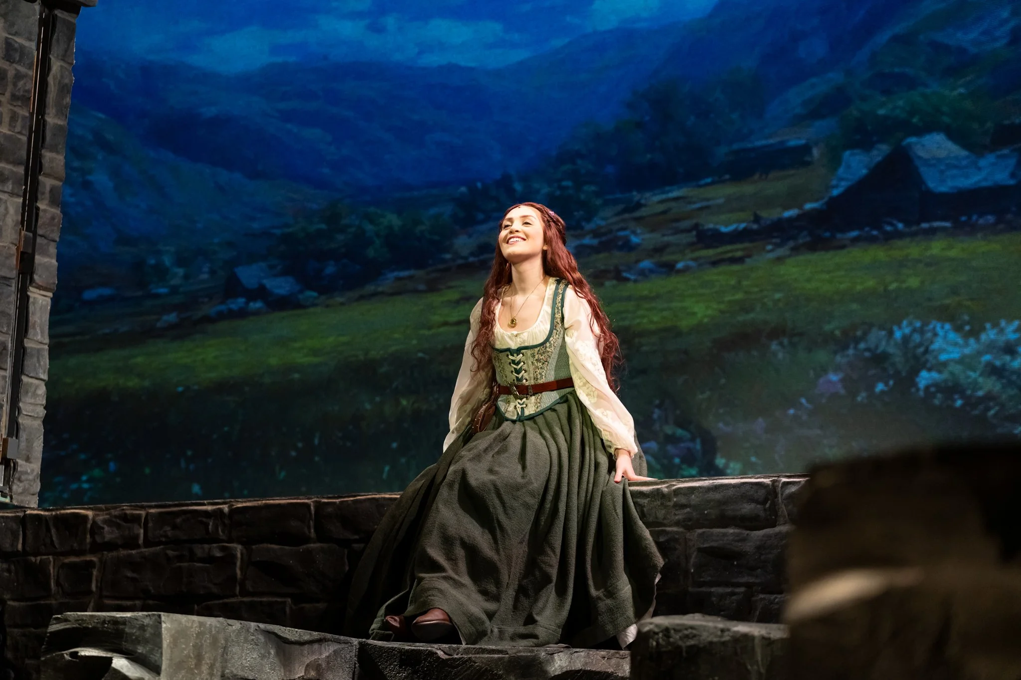 Carmiña Monserrat as Ailey in "The Roads to Loch Lomond" at The Phoenix Theatre Company - Photo by Brennen Russell
