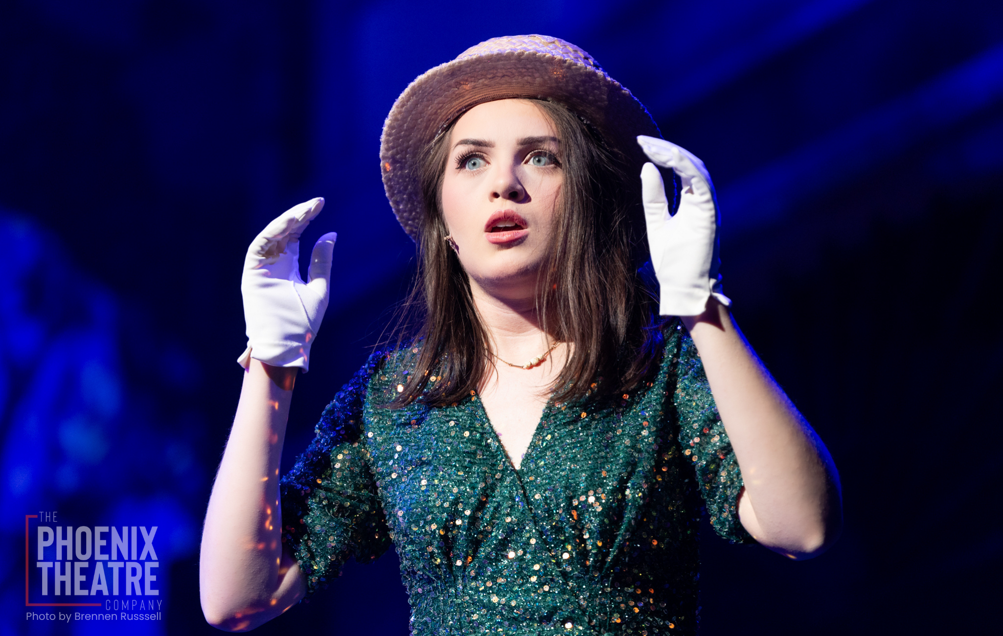Carmiña Monserrat as Liza Jane in "Let the Good Times Roll" at The Phoenix Theatre Company - Photo by Brennen Russell
