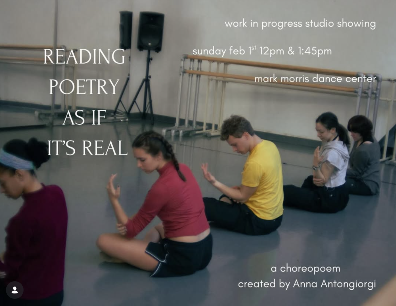 READING POETRY AS IF IT'S REAL