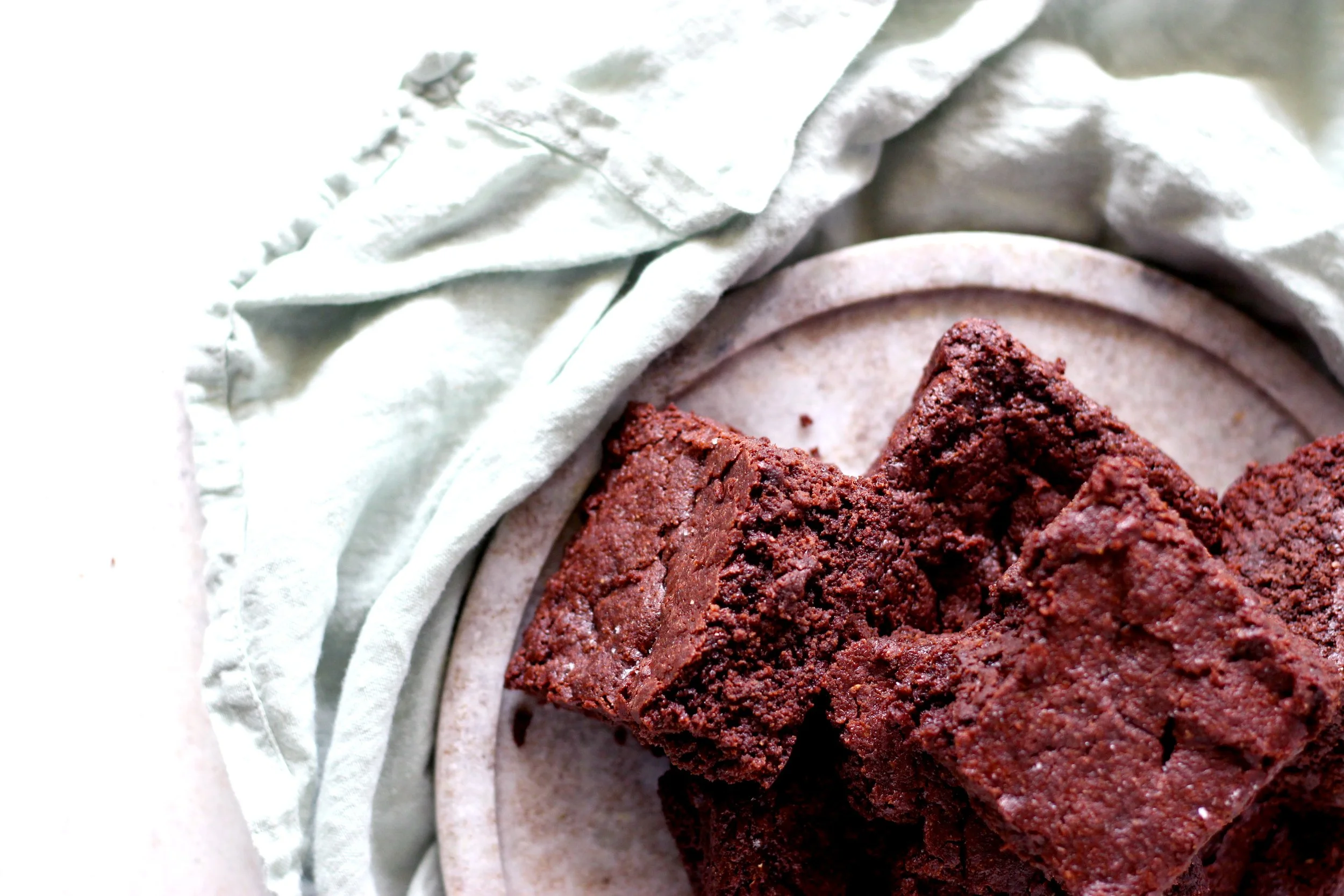 Decadent Triple Chocolate Brownies