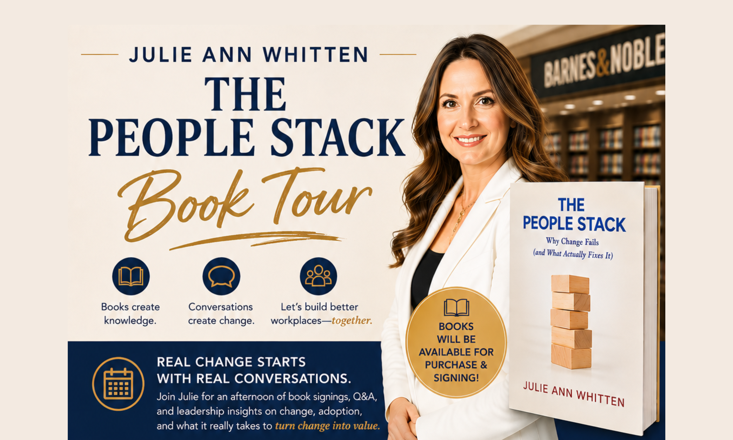 The People Stack Book Tour - Syracuse