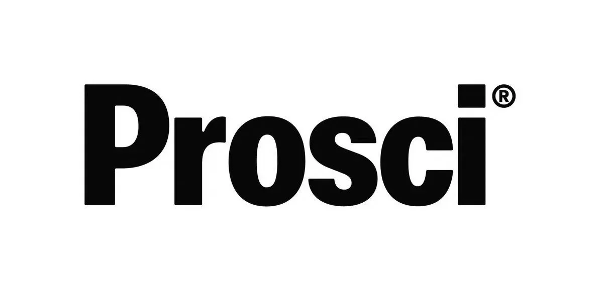 Black Proscil logo on white background.