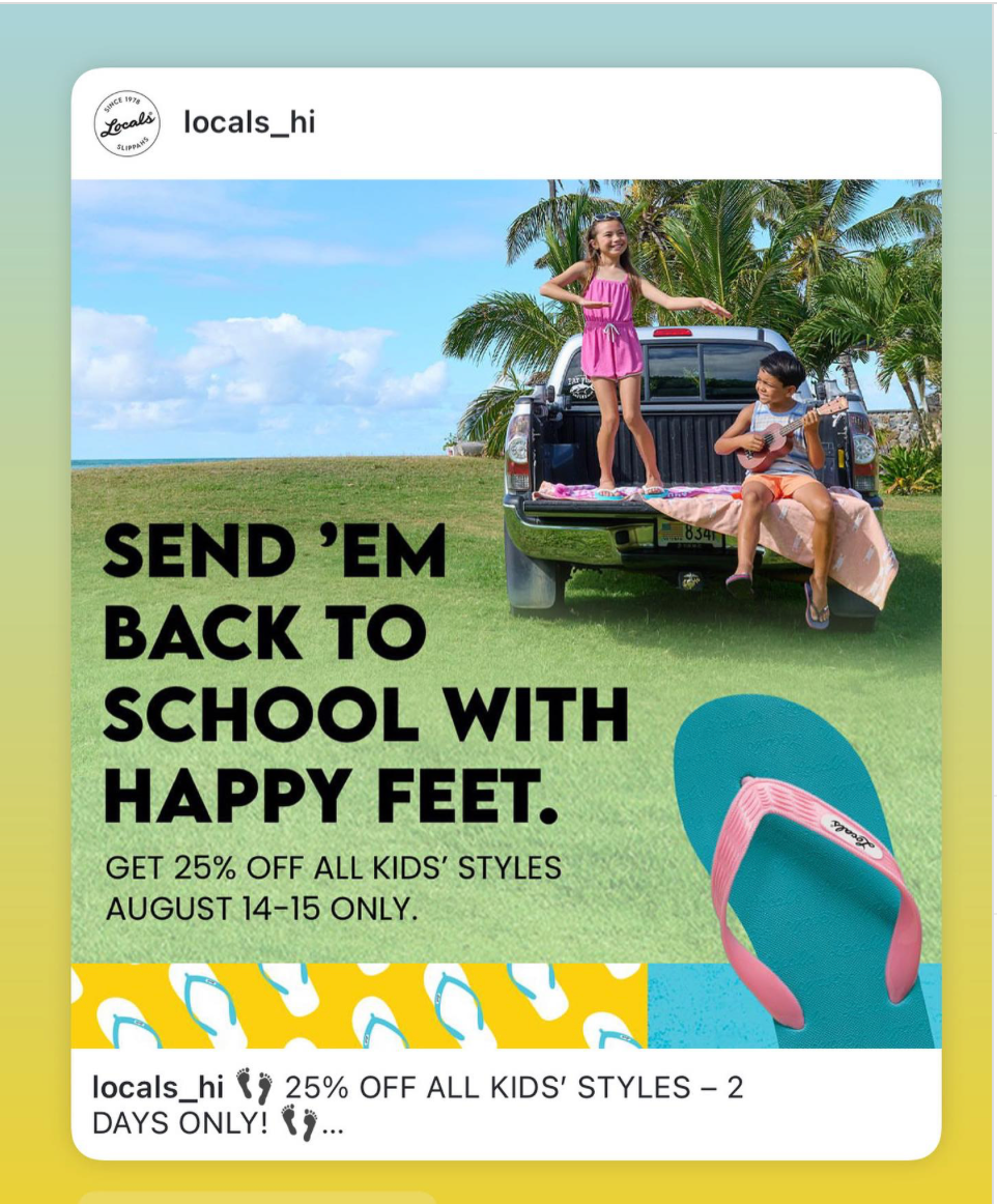 Ad: Locals Slippahs