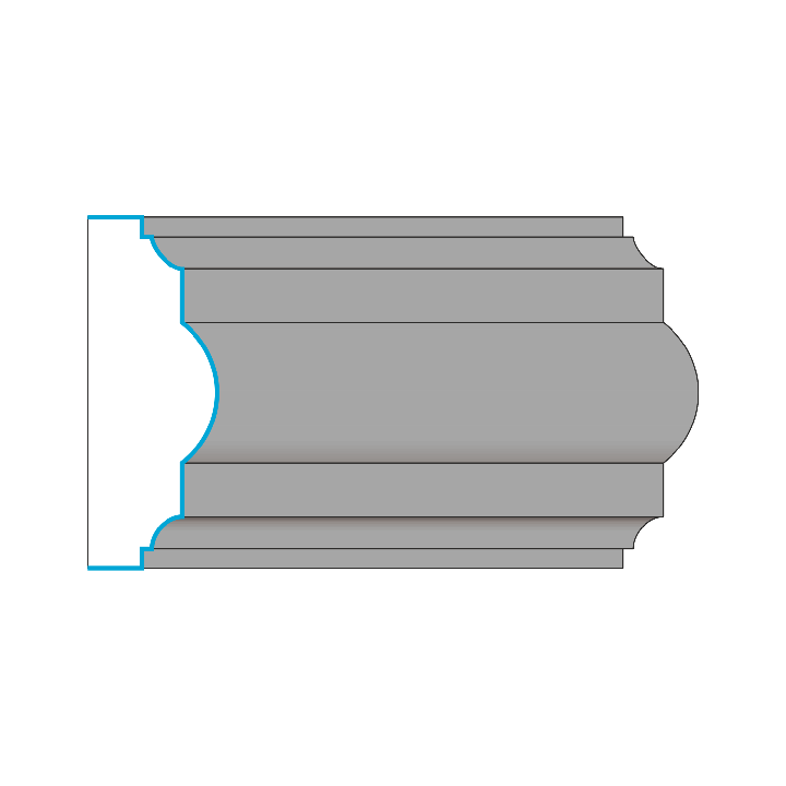 Architectural Foam Band profile