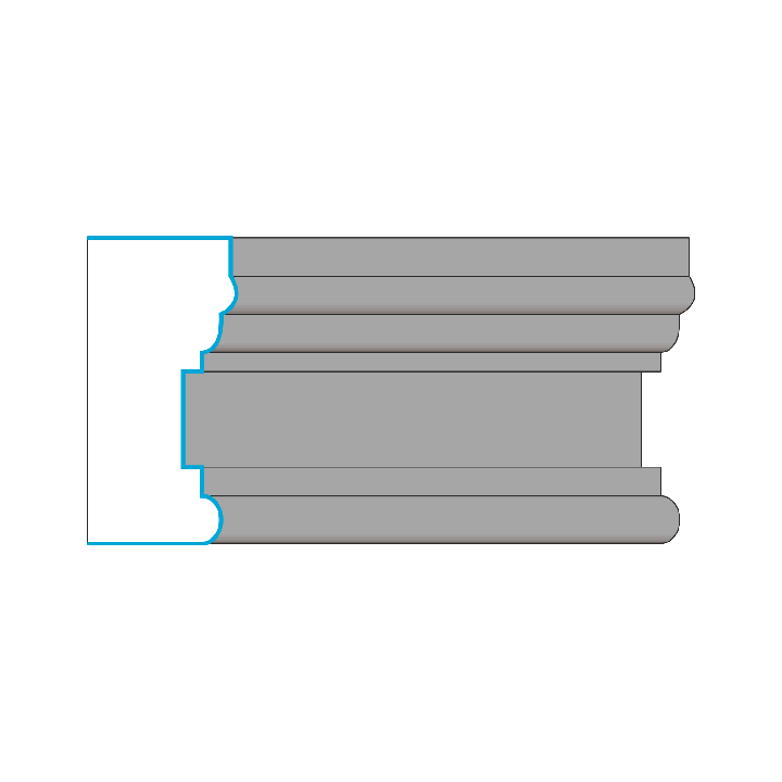 Architectural Foam Band profile