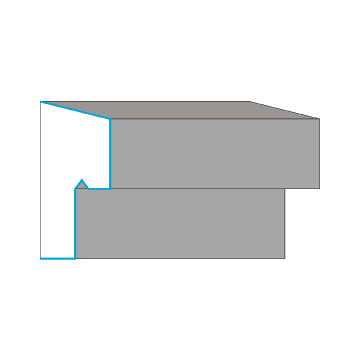 Architectural Foam Band profile